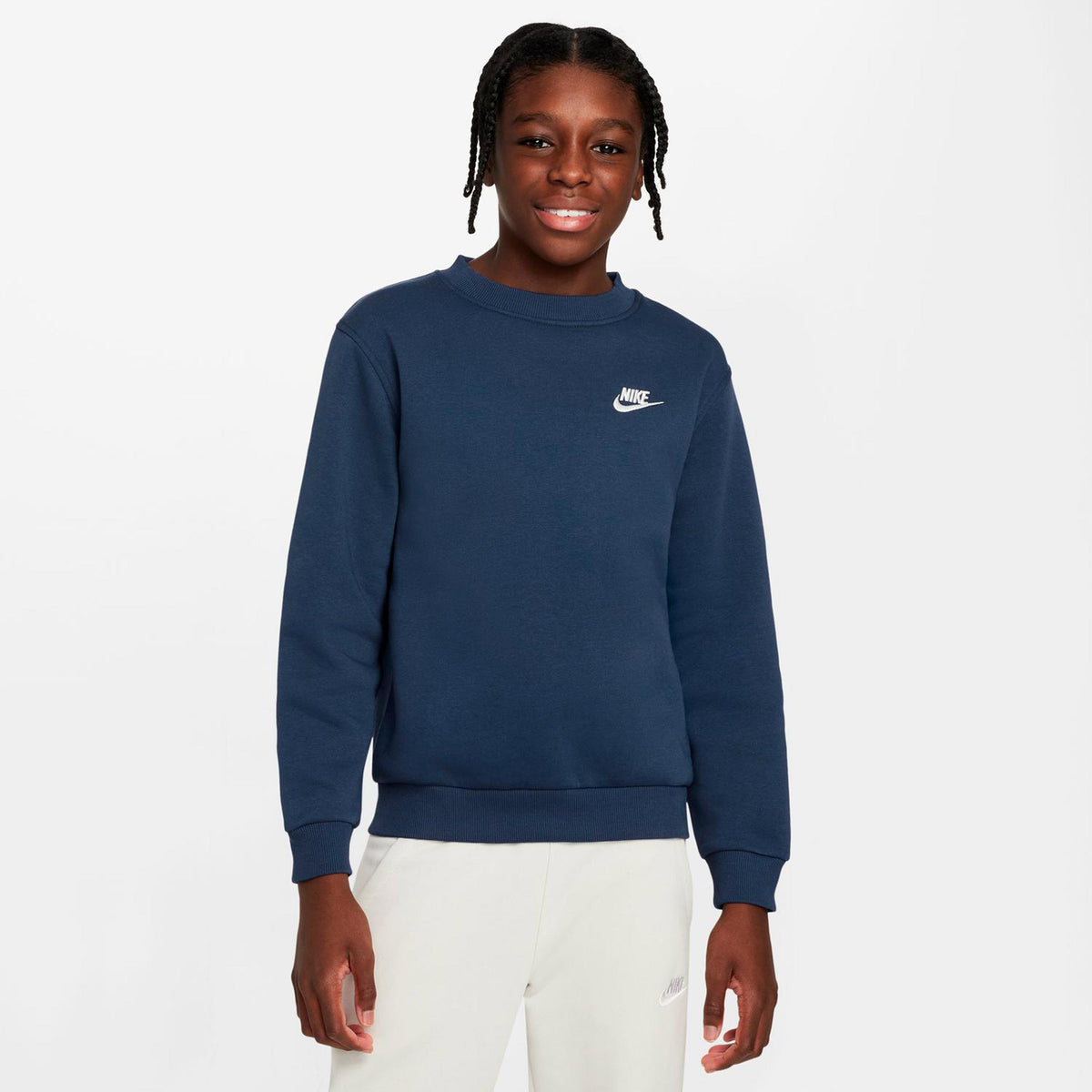 Nike Club Fleece Sudadera Niños - azul oscuro