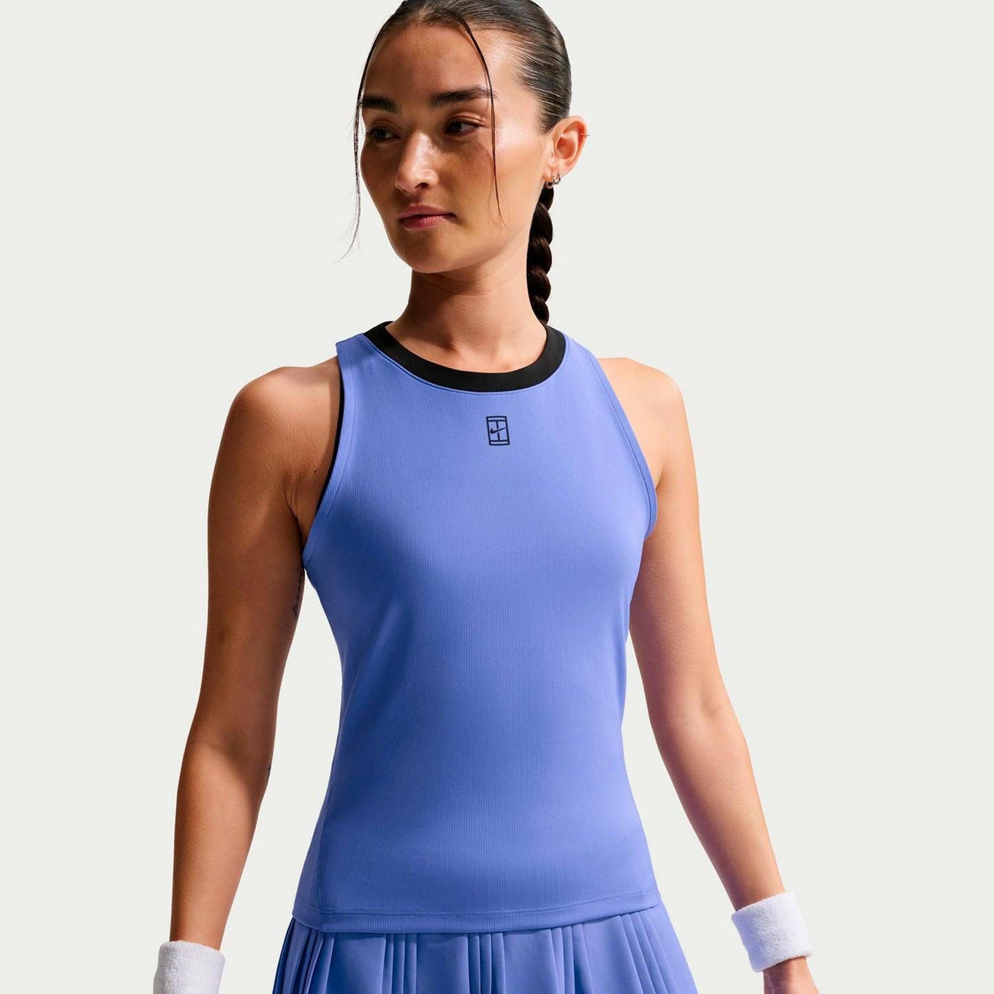 Nike Court Dri-FIT Advantage Camiseta de tirantes Mujeres-azul