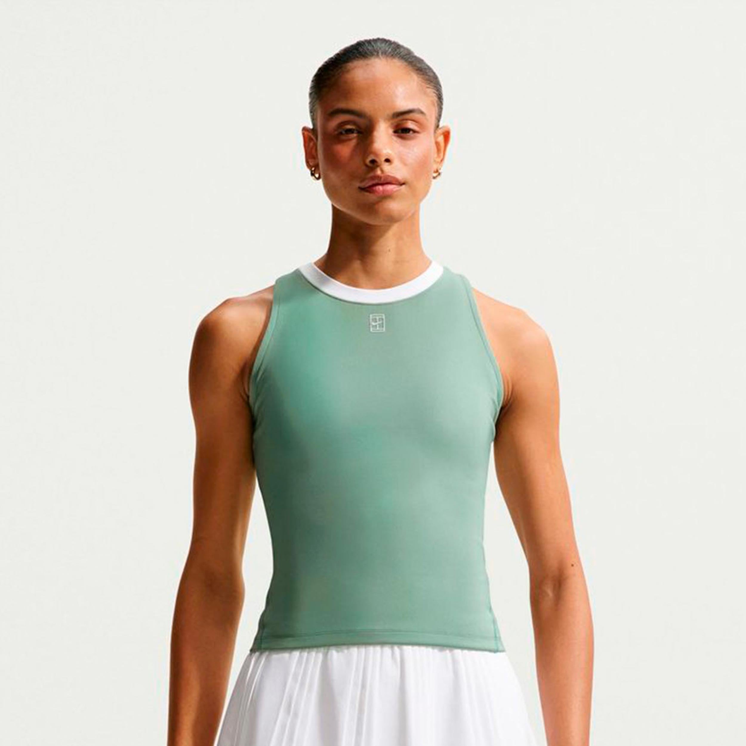 Nike Court Dri-FIT Advantage Camiseta de tirantes Mujeres - blanco rot, blanco
