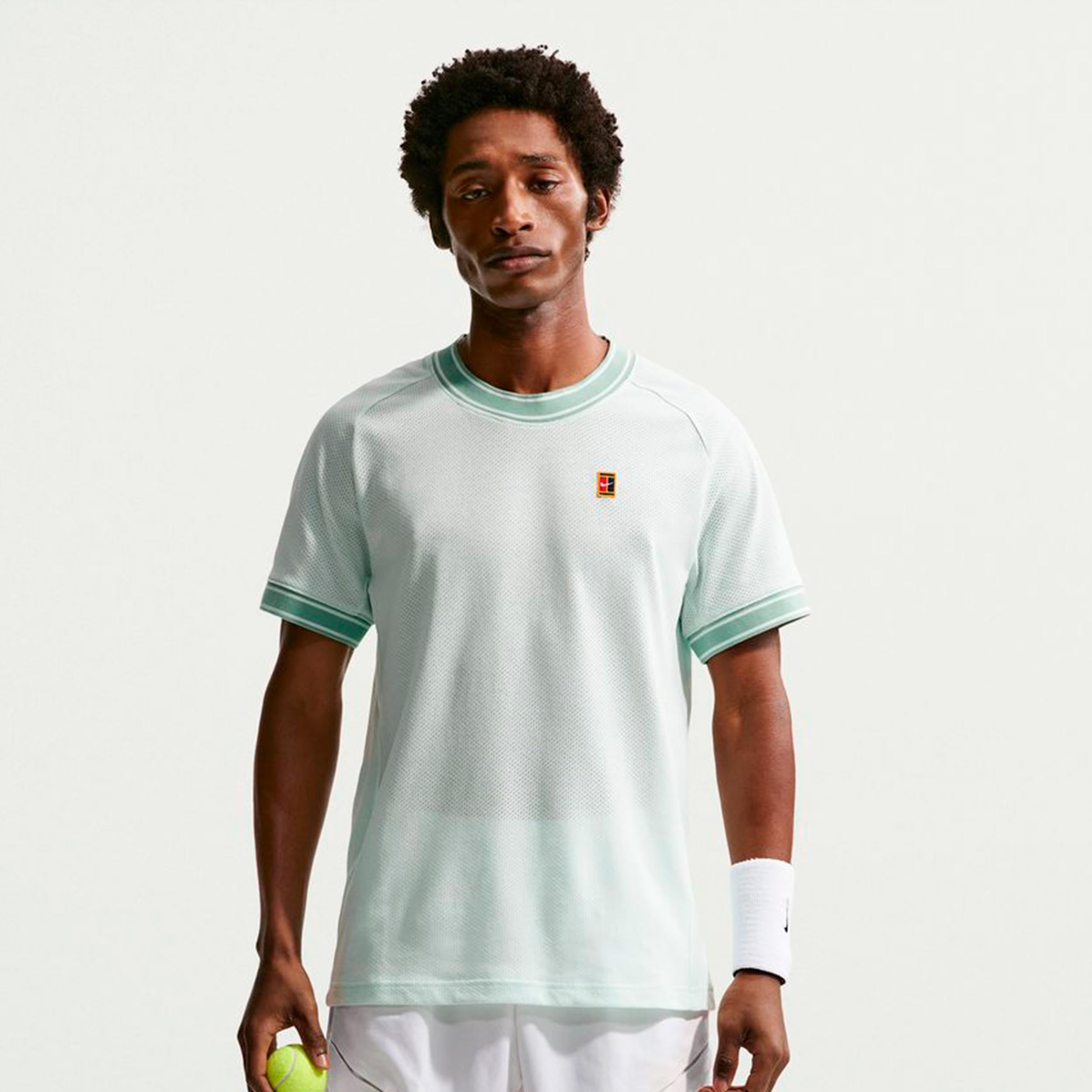 Nike Court Heritage Camiseta de manga corta Hombres - menta