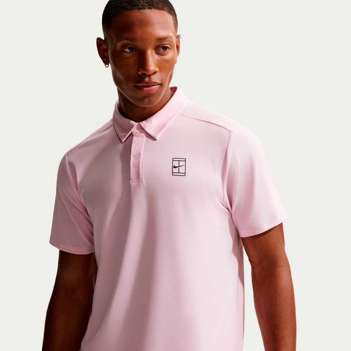 Nike Jannik Sinner Court Dri-FIT Advantage Polo Hombres-rosa