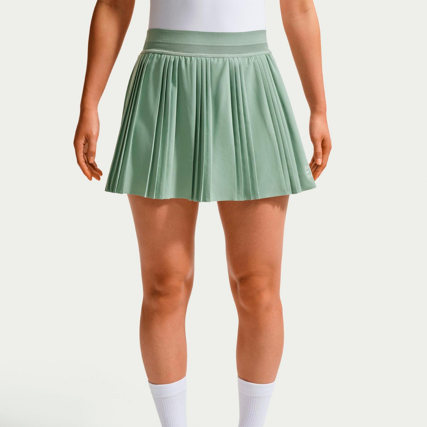 Nike Court Dri-FIT Advantage Ace Falda Mujeres - blanco rot, blanco