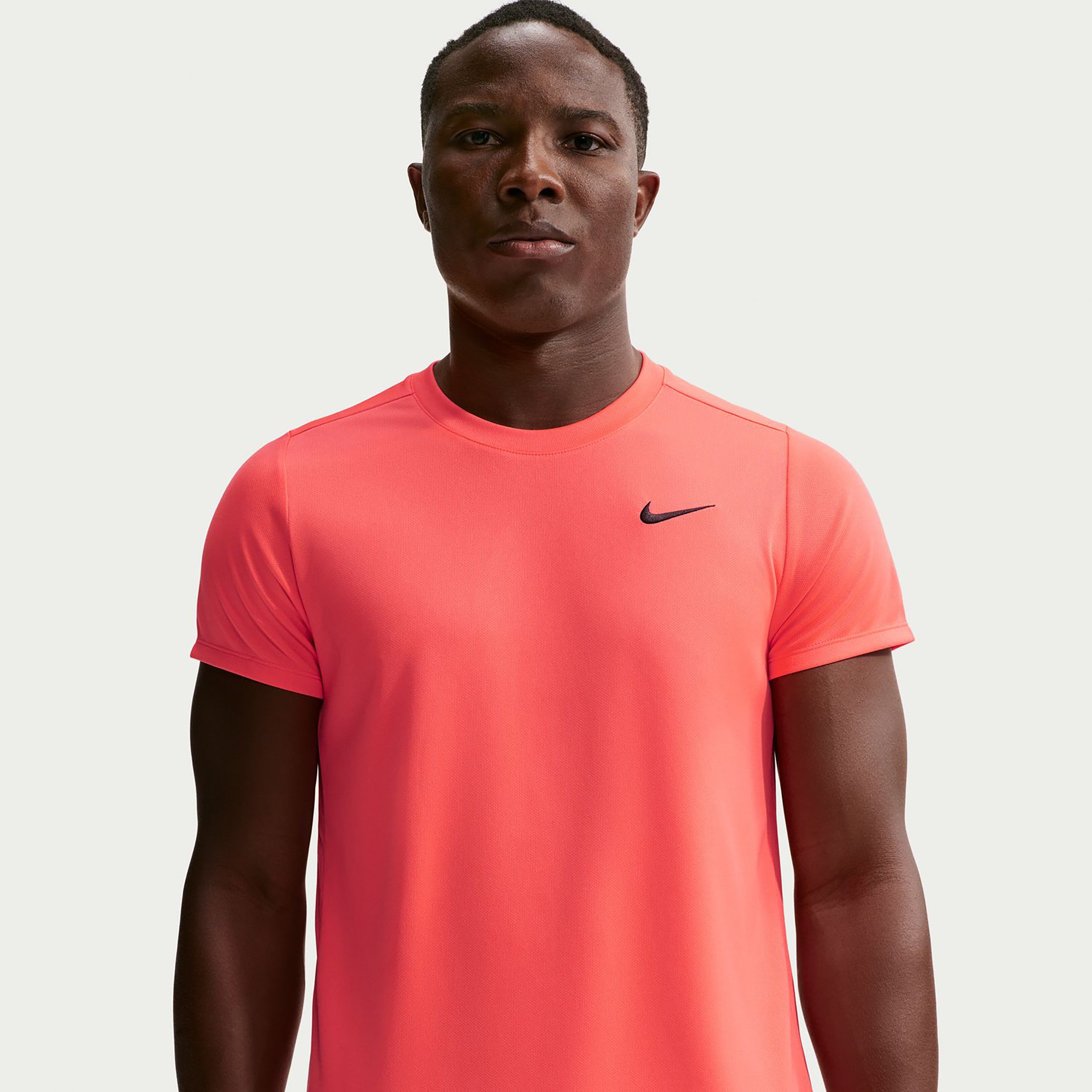 Nike Court Victory Dry Camiseta de manga corta Hombres - rojo