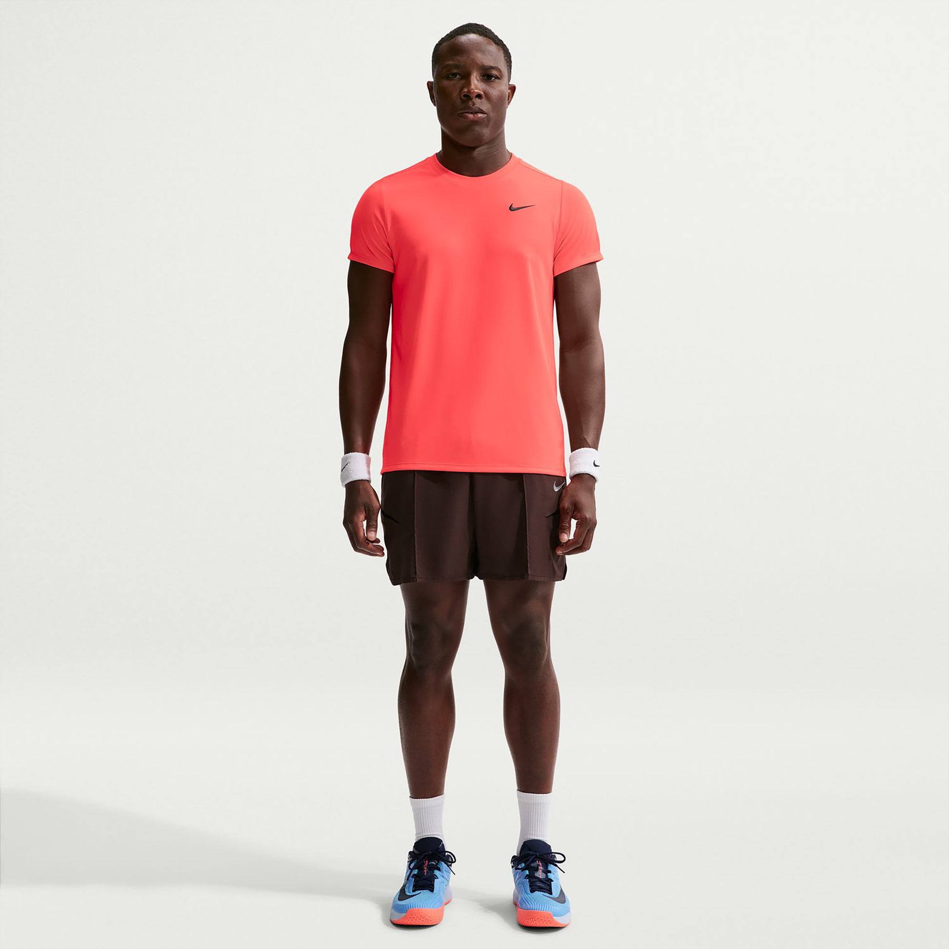 Nike Court Victory Dry Camiseta de manga corta Hombres - rojo