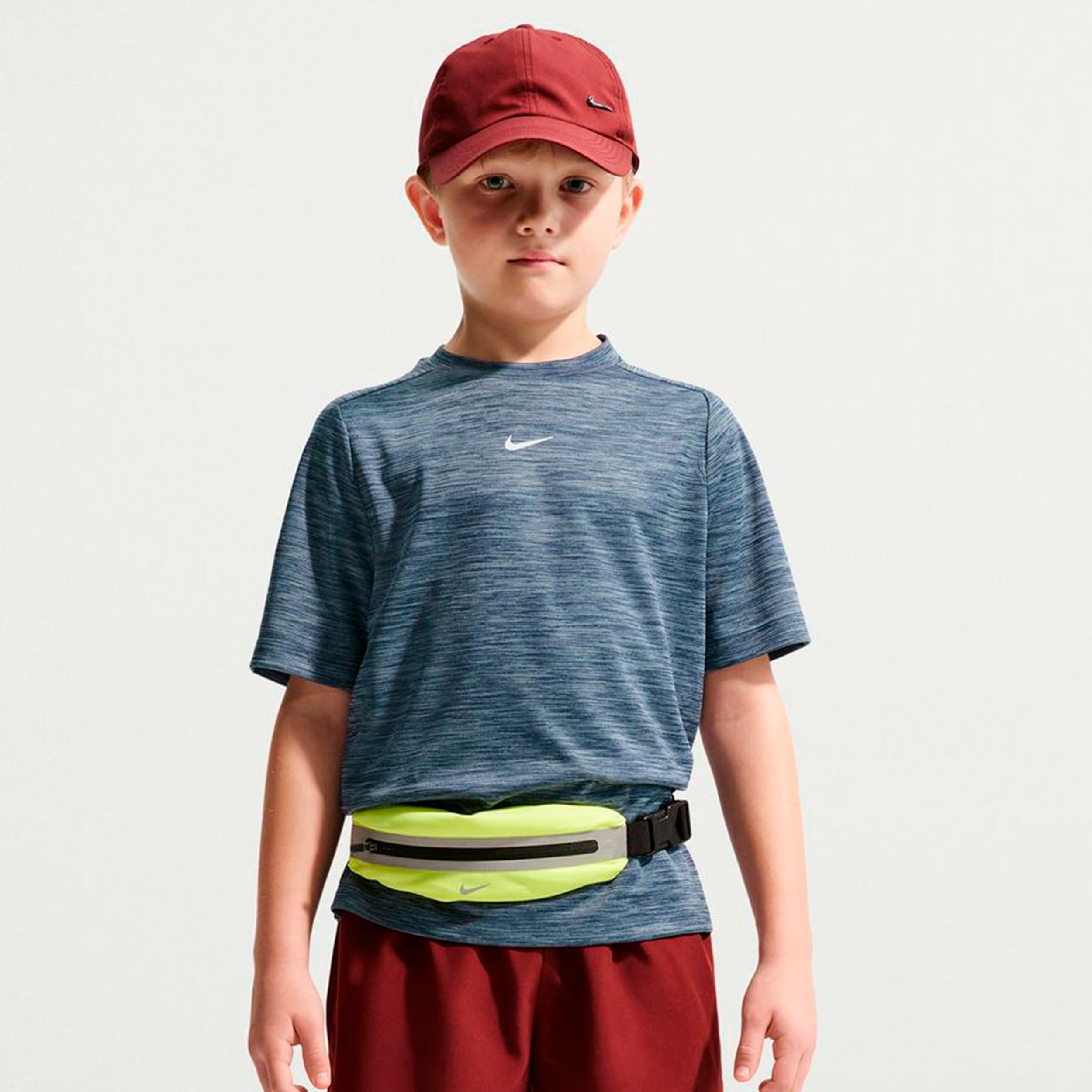 Nike Dri-FIT Multi Heather Camiseta de manga corta Niños - azul oscuro