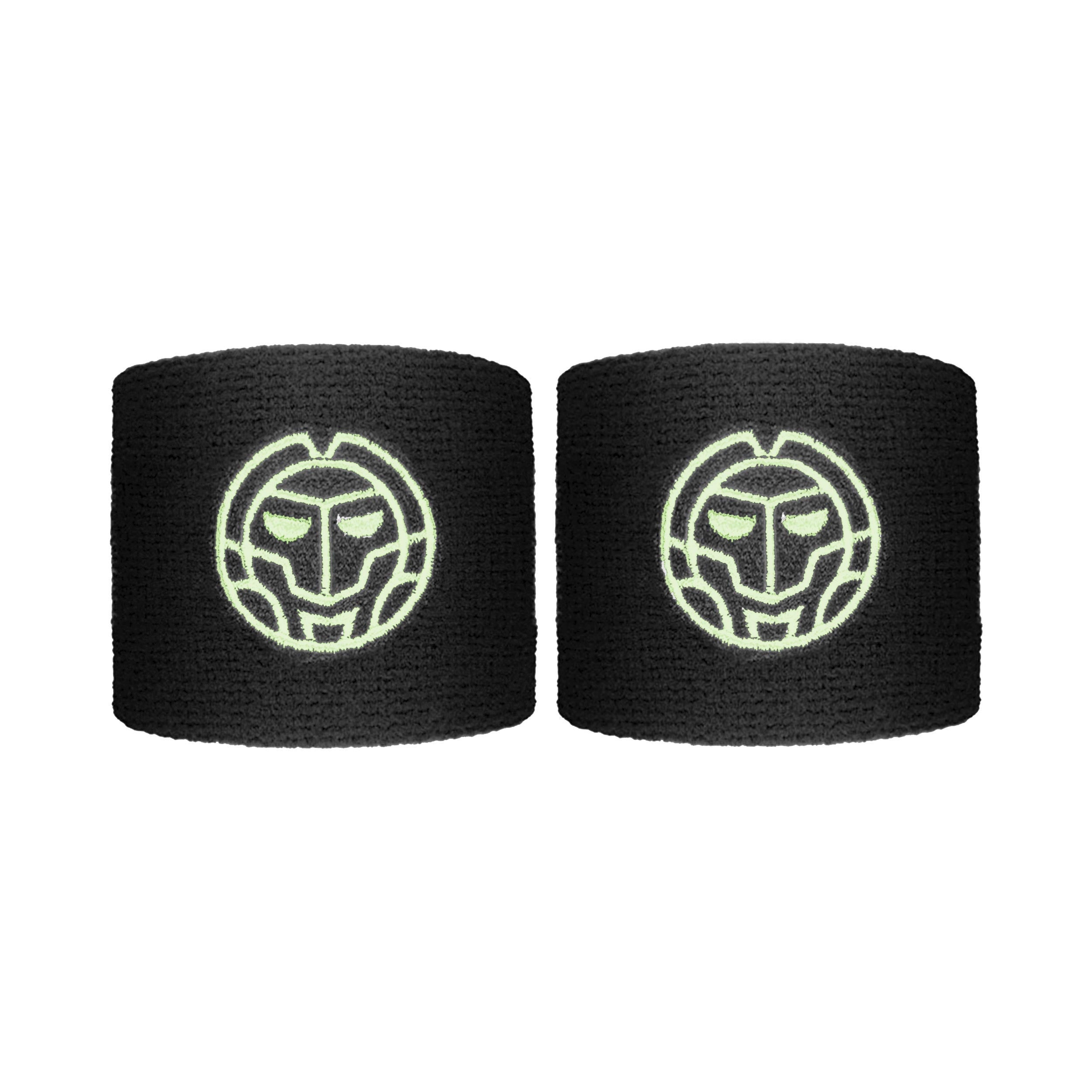 BIDI BADU Night Flash Cinta para sudor Pack de 2 corto - negro, blanco