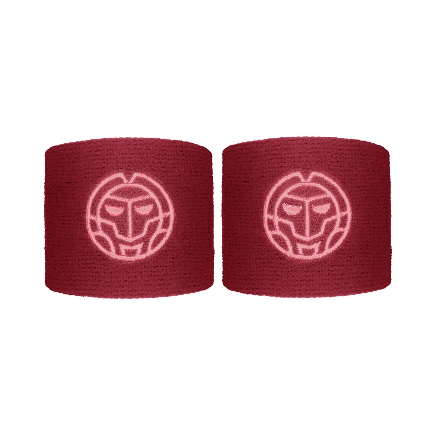 BIDI BADU Freeze Out Cinta para sudor Pack de 2 corto - rojo oscuro