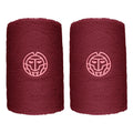 Freeze Out Cinta para sudor Pack de 2 largo - rojo oscuro