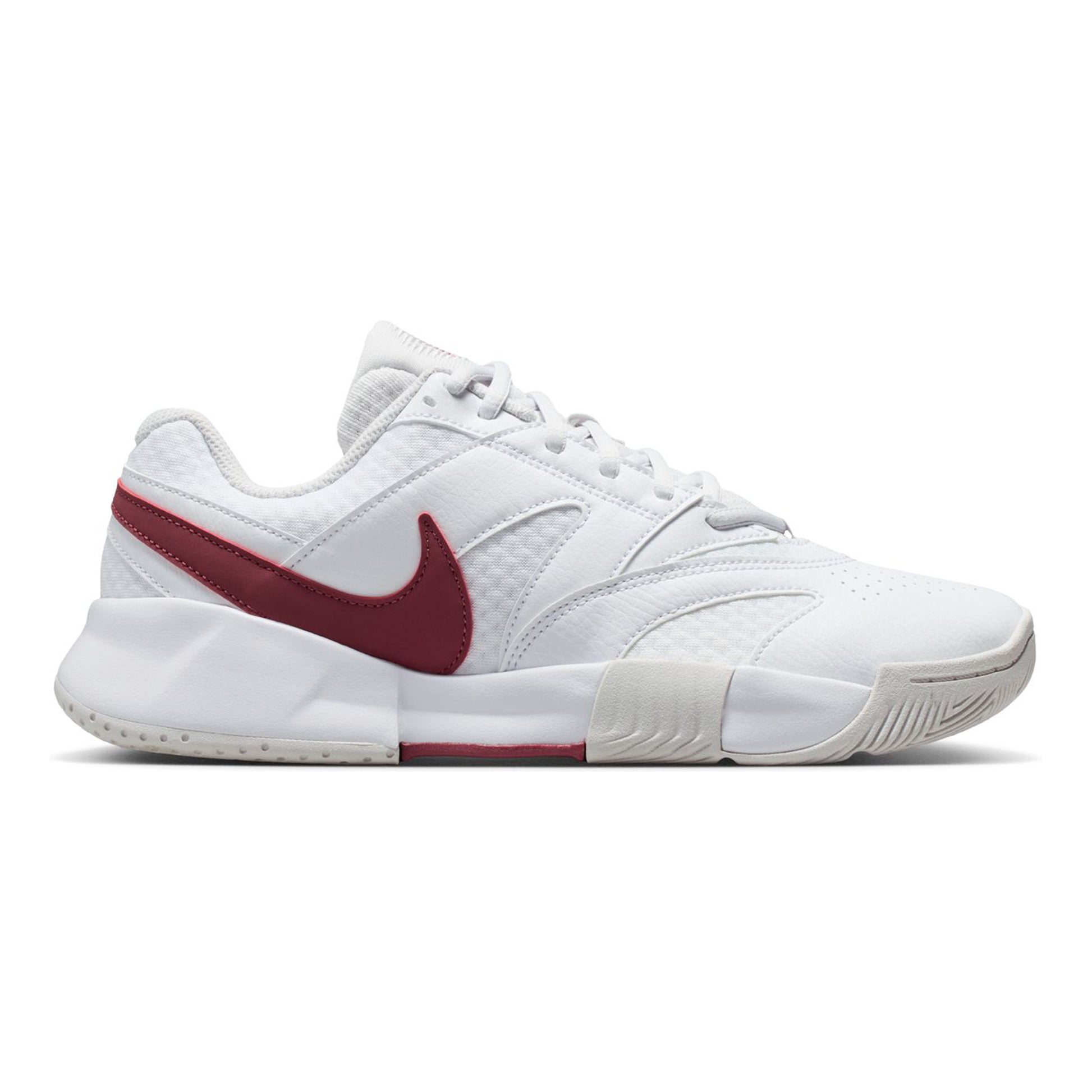 Nike Nike Court Lite 4 Zapatilla todas las superficies Mujeres - blanco, baya