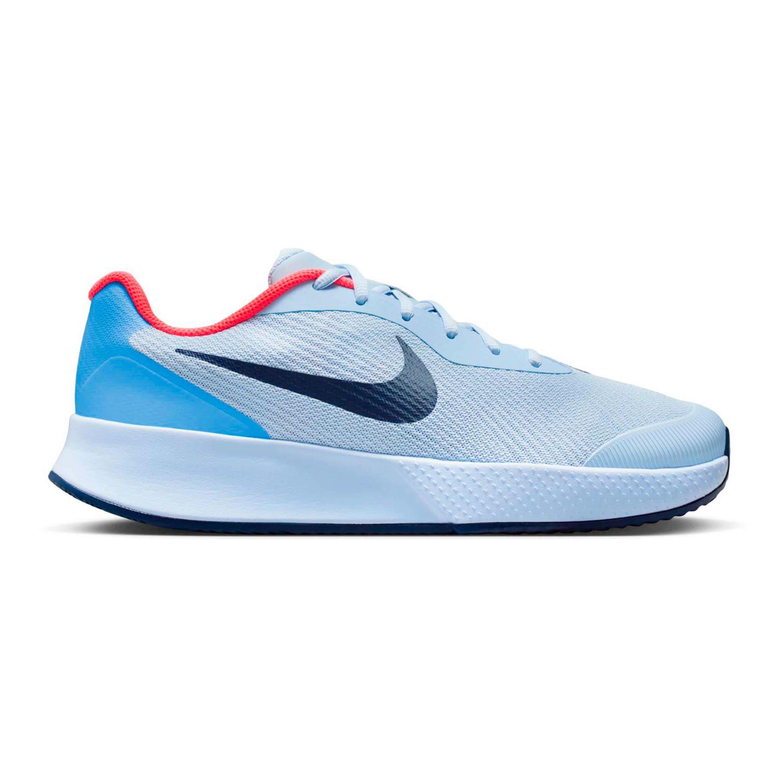 Nike Vapor Lite 3 Zapatilla tierra batida Hombres-azul claro, coral