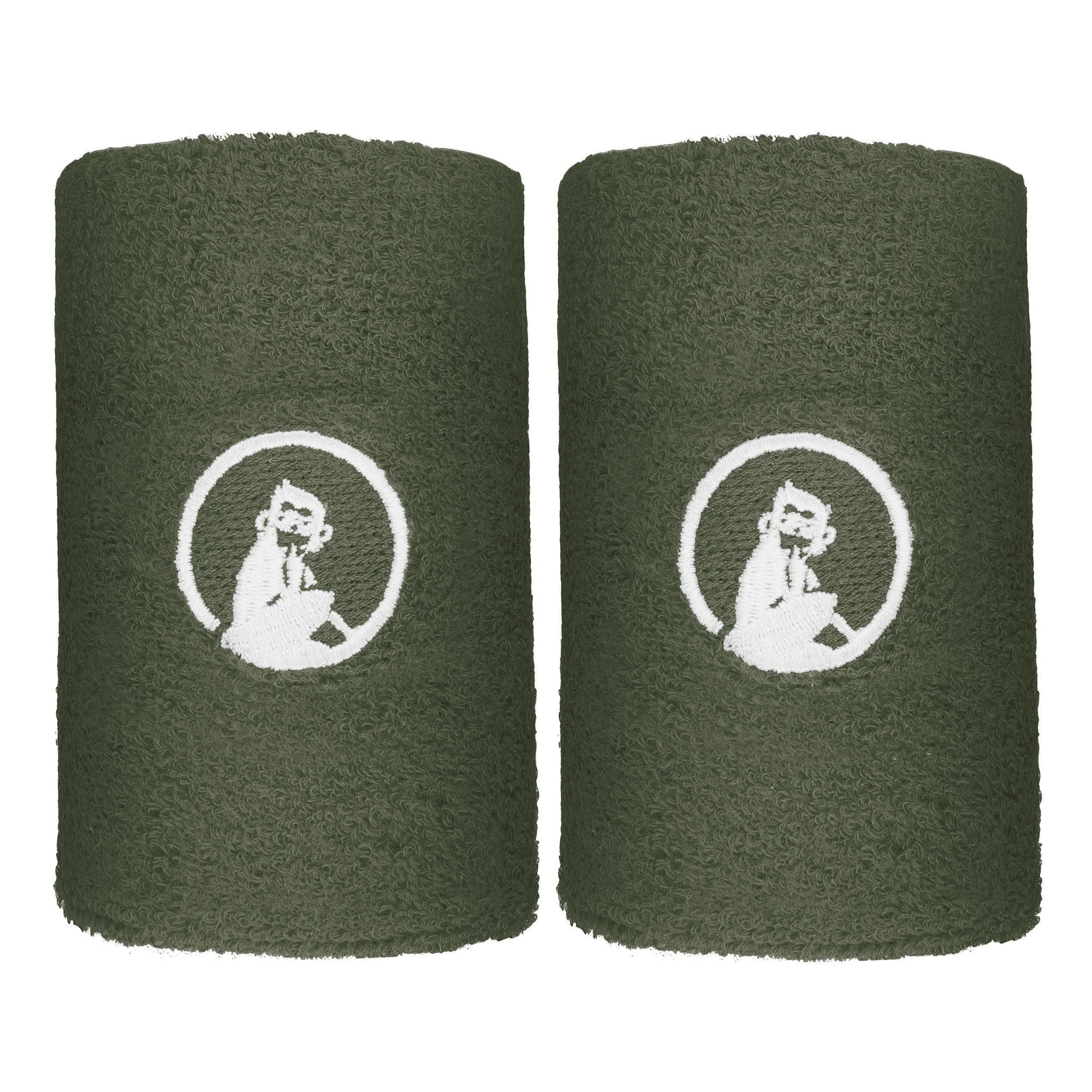 Quiet Please Memories Faded Memories Cinta para sudor Pack de 2 Unisex - verde oscuro
