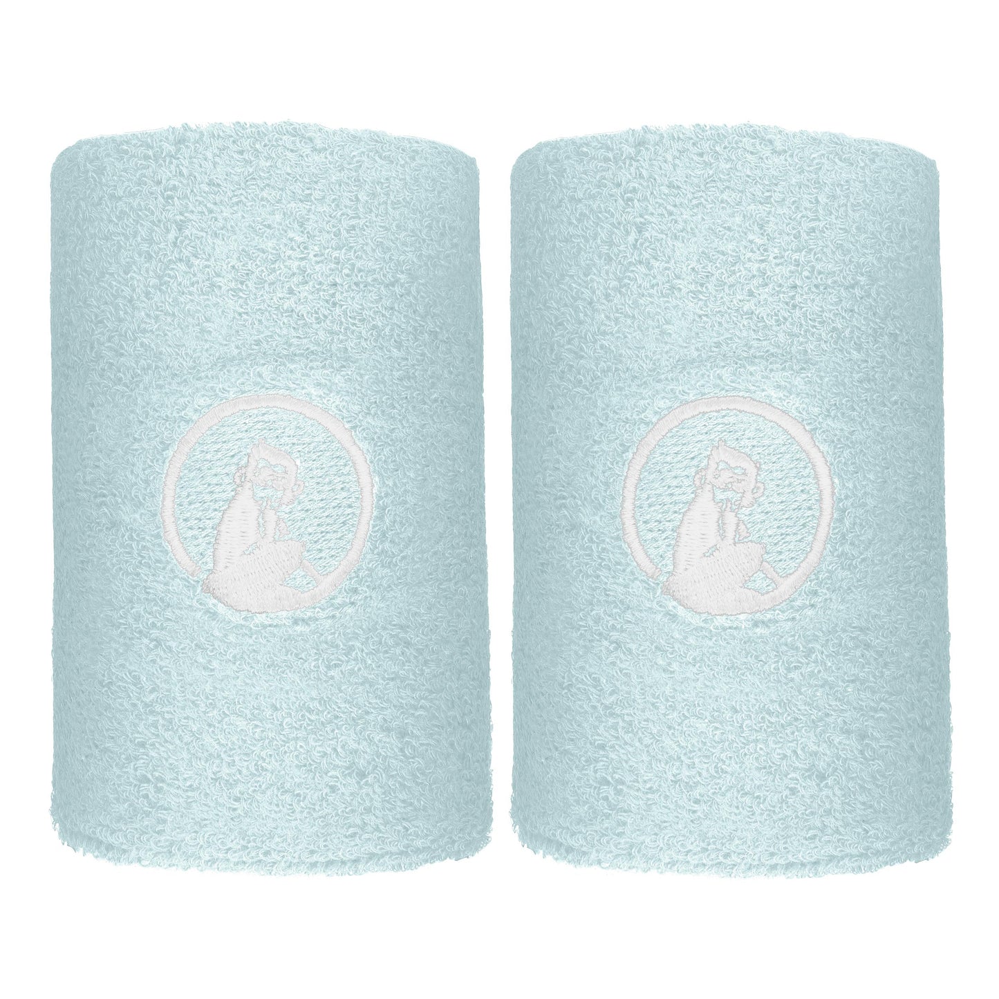 Quiet Please Memories Faded Memories Cinta para sudor Pack de 2 Unisex - azul claro, blanco