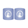 Glow Cinta para sudor Pack de 2 corto - azul cobalto