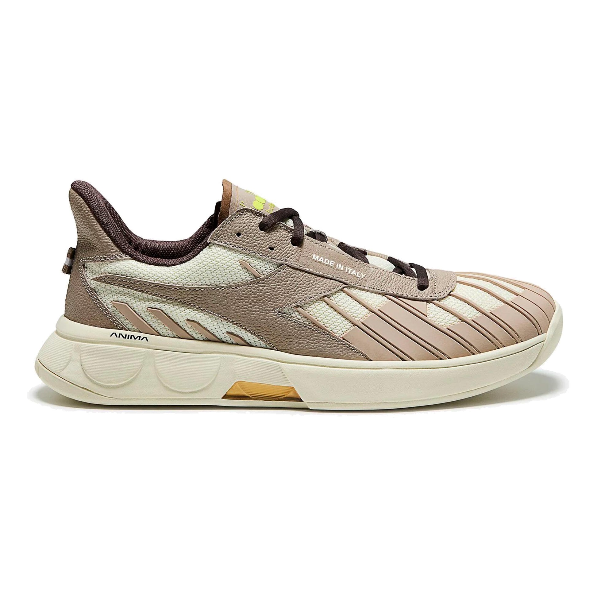 Diadora B. Elite Star made in Italy Zapatilla todas las superficies Unisex - beige, gris