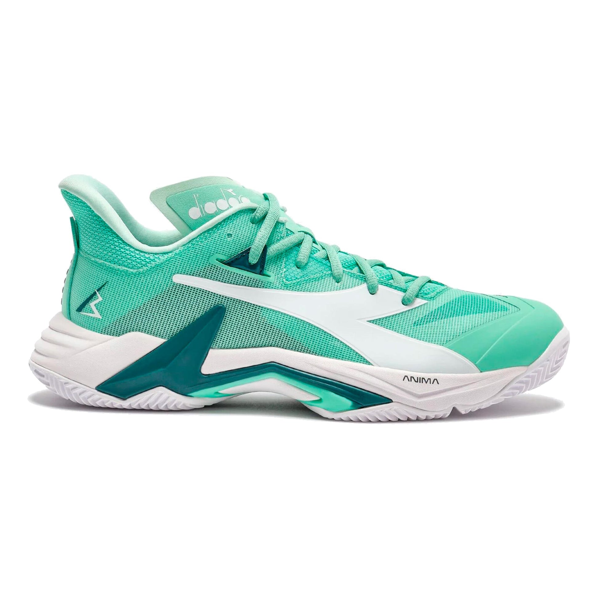 Diadora B.Icon 3 Zapatilla tierra batida Hombres-turquesa, blanco