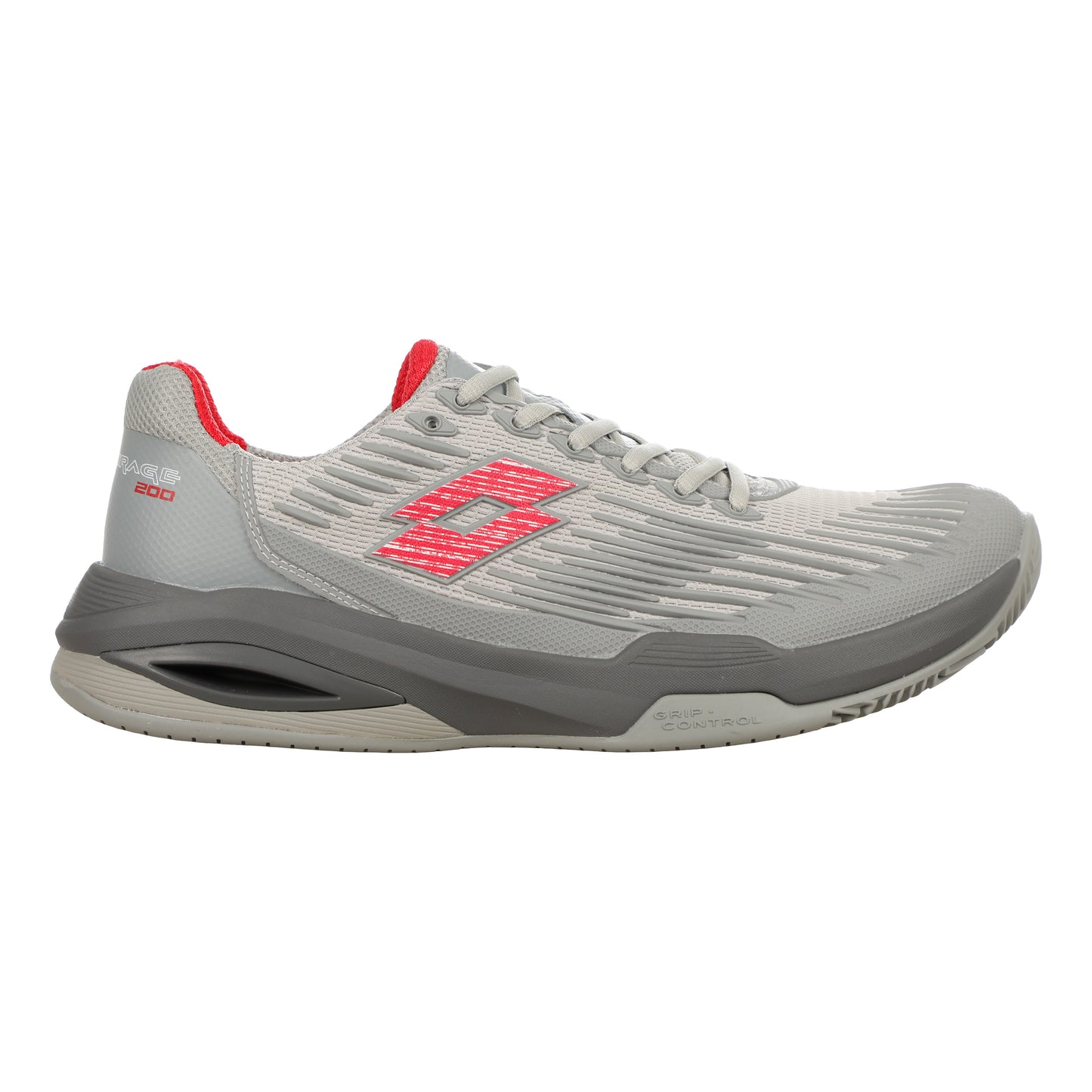 Lotto MIRAGE 200 II CLY Zapatilla tierra batida Hombres-gris, gris oscuro