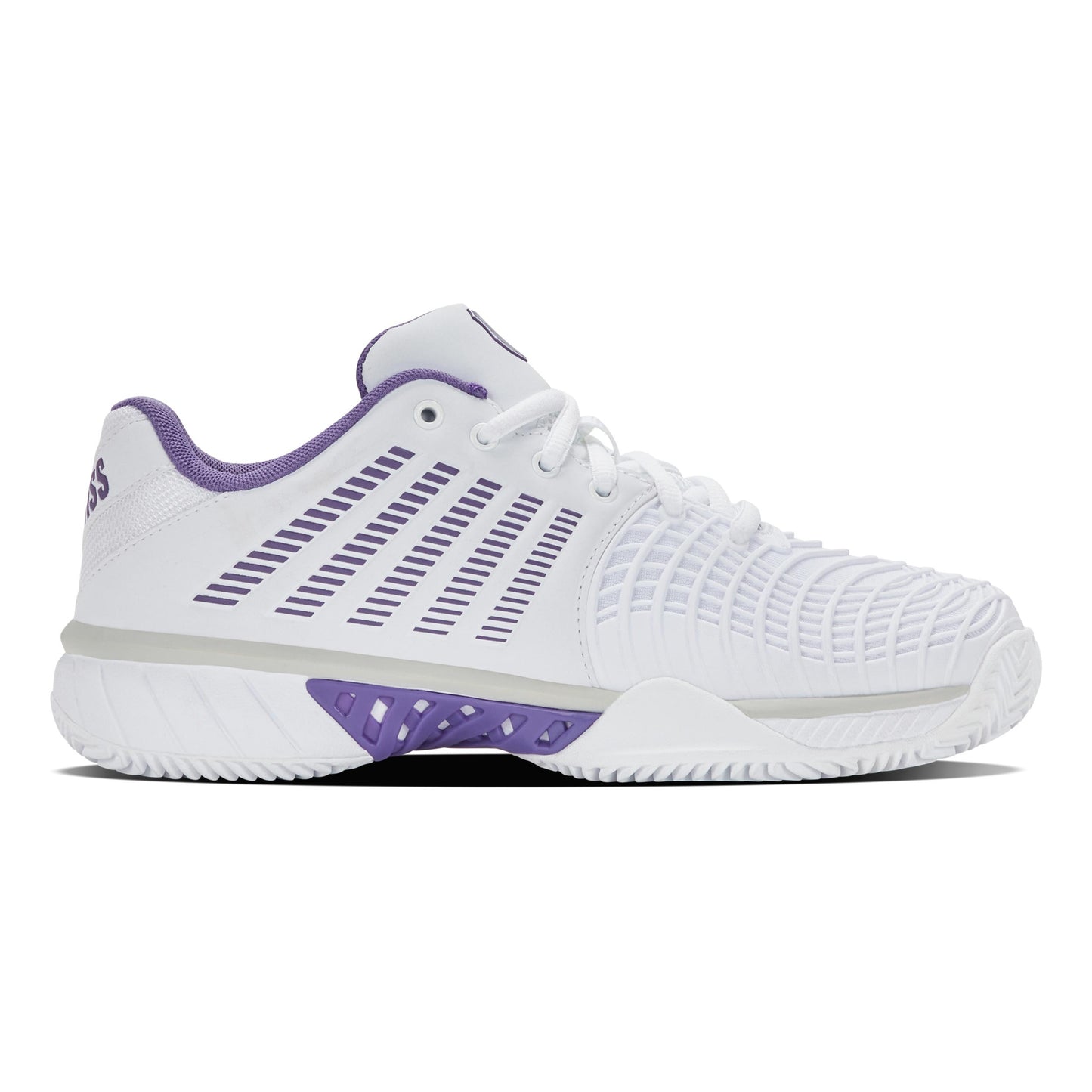 K-Swiss Express Light 3 Zapatilla tierra batida Mujeres - blanco, lavanda
