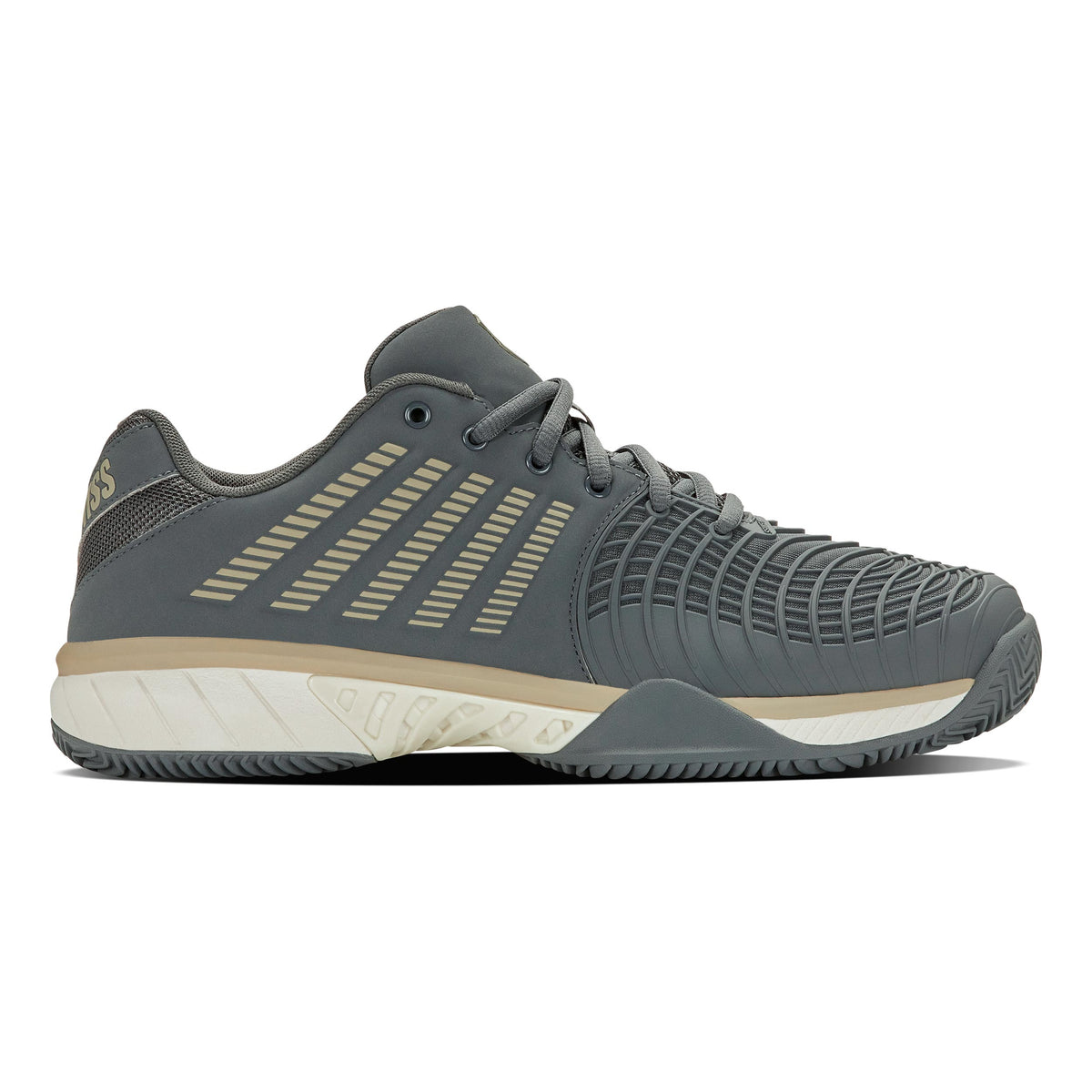 K-Swiss Express Light 3 Zapatilla tierra batida Hombres - gris, caqui