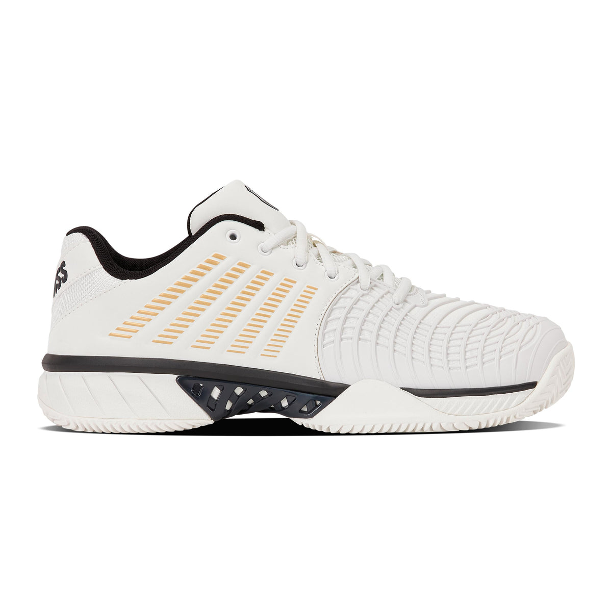 K-Swiss Express Light 3 Zapatilla tierra batida Hombres - blanco, dorado