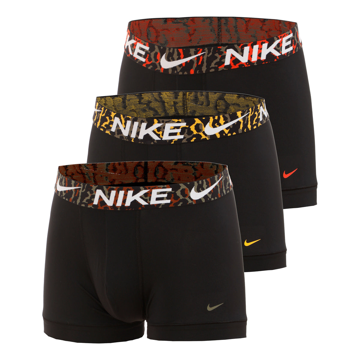 Nike Dri-Fit Essential Micro Trunk Calzoncillos tipo bóxer Pack de 3 Hombres - gris