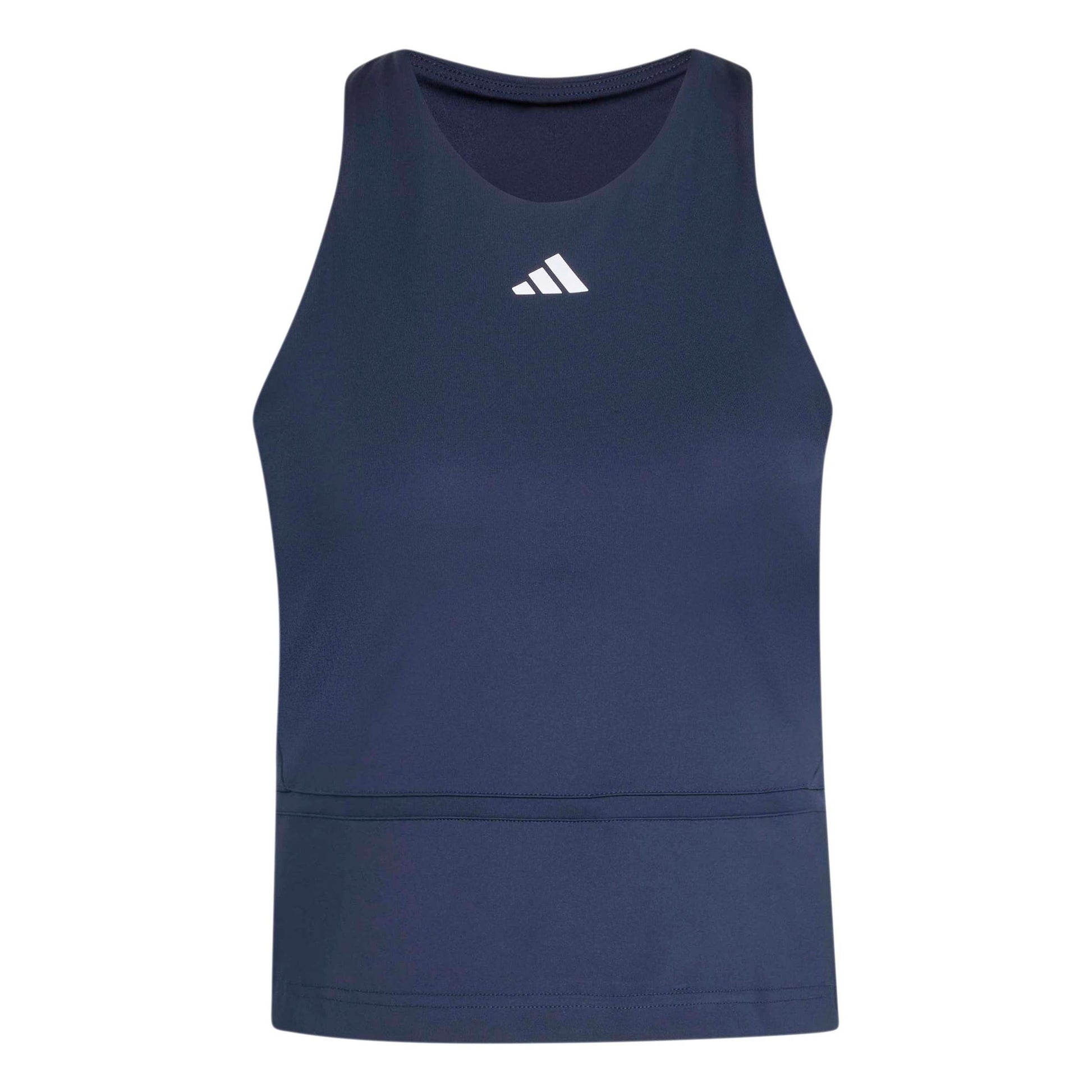 adidas Y- Midi Camiseta de tirantes Mujeres - azul oscuro, blanco