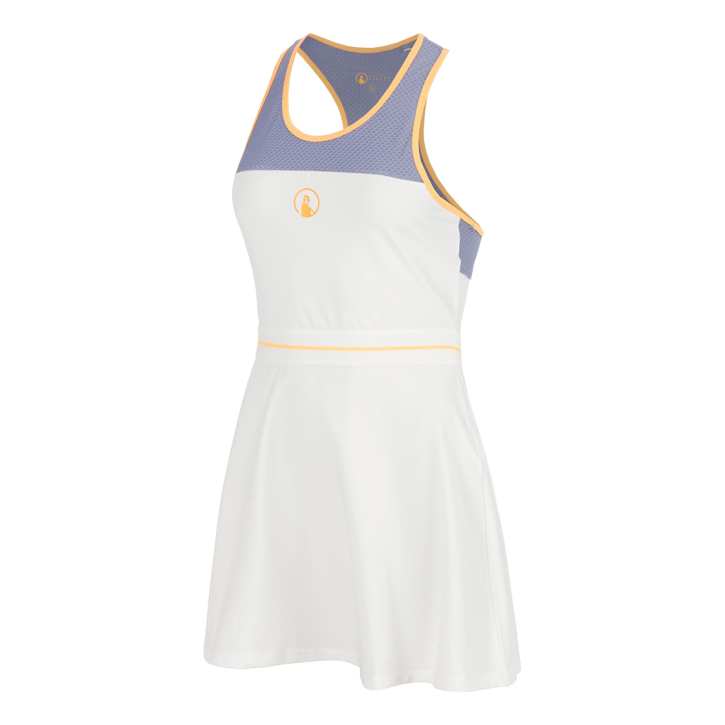 Quiet Please Glow Racerback Vestido Mujeres - crema