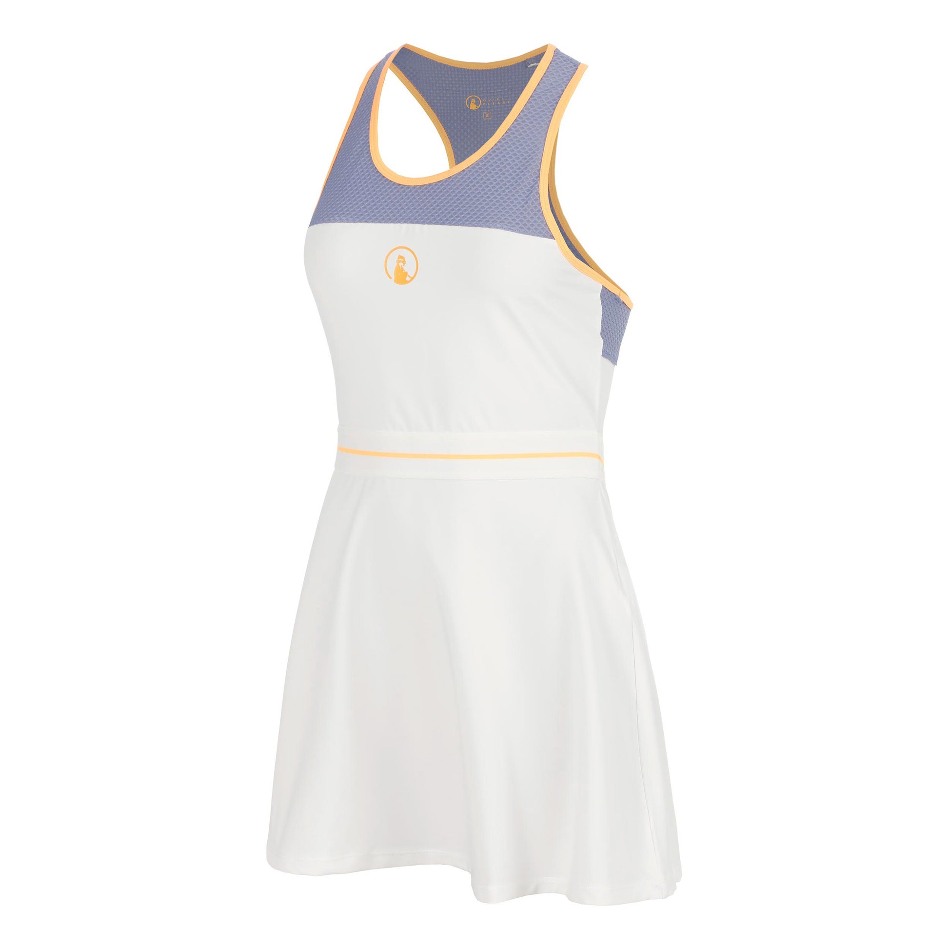 Quiet Please Glow Racerback Vestido Mujeres - crema