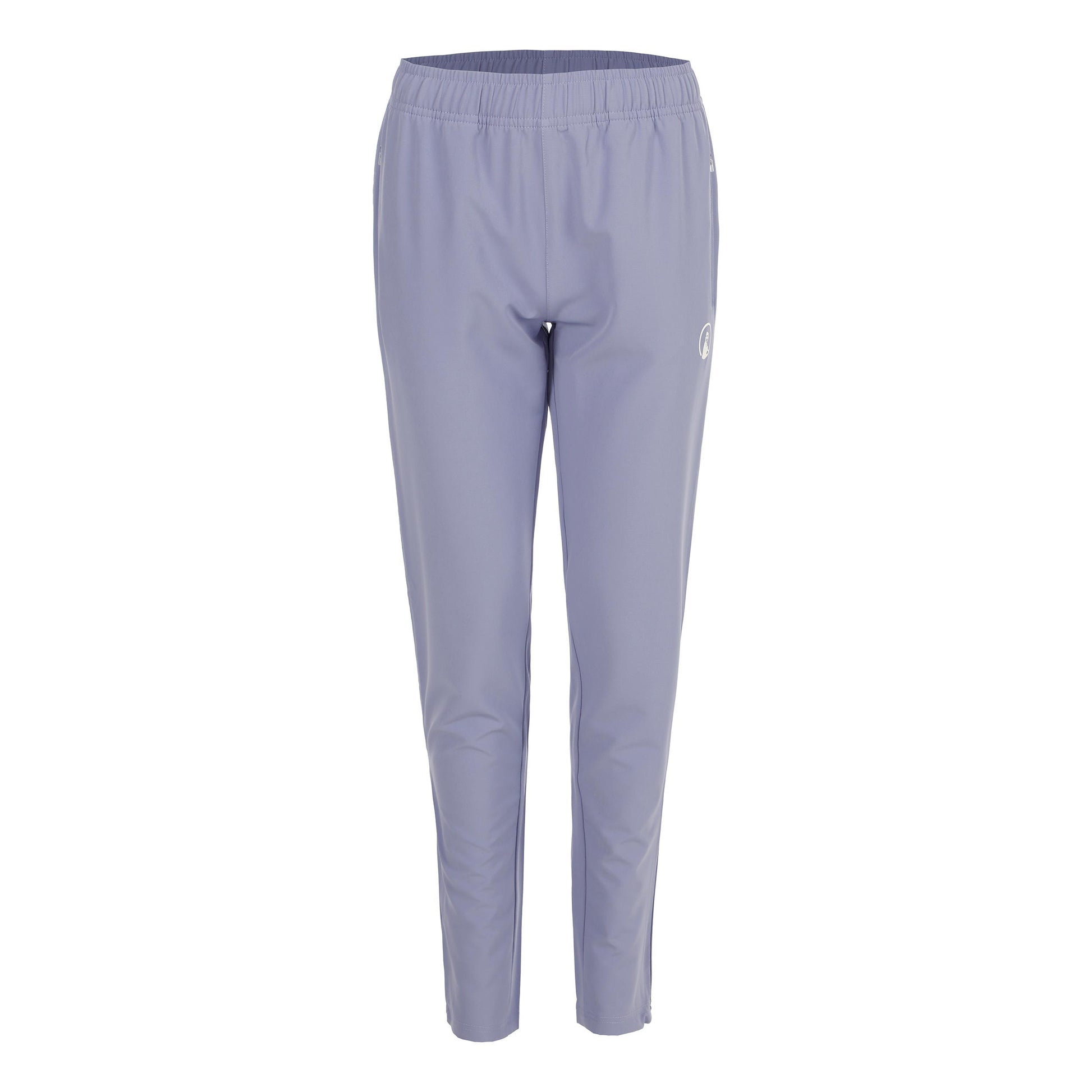 Quiet Please Glow Flow Pantalón de entrenamiento Mujeres - azul, crema