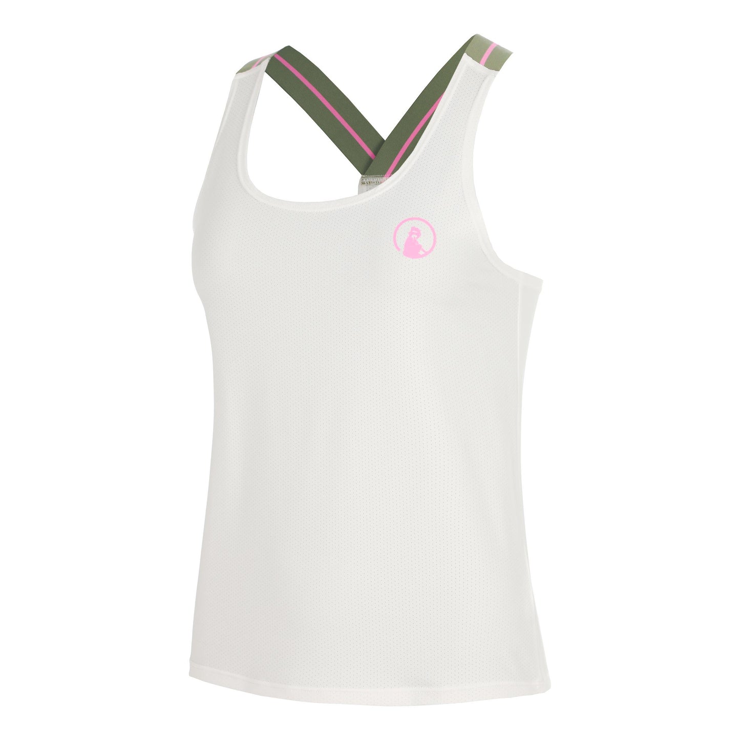 Quiet Please Memories Serve & Volley 2.0 Camiseta de tirantes Mujeres - blanco roto