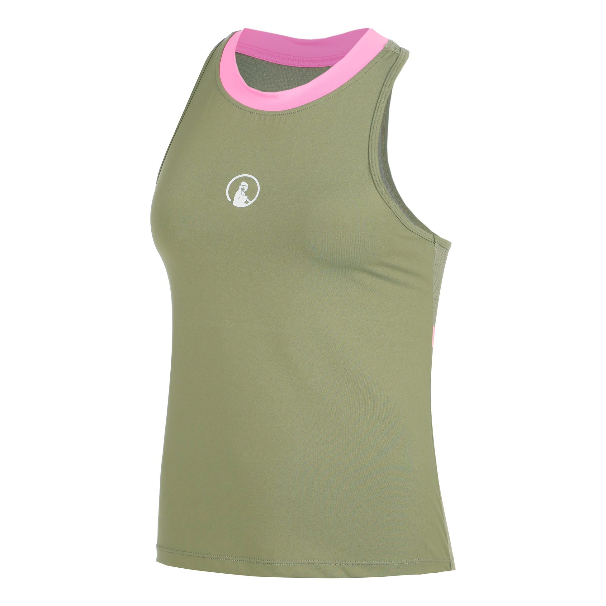 Quiet Please Memories Racerback 2.0 Camiseta de tirantes Mujeres - caqui