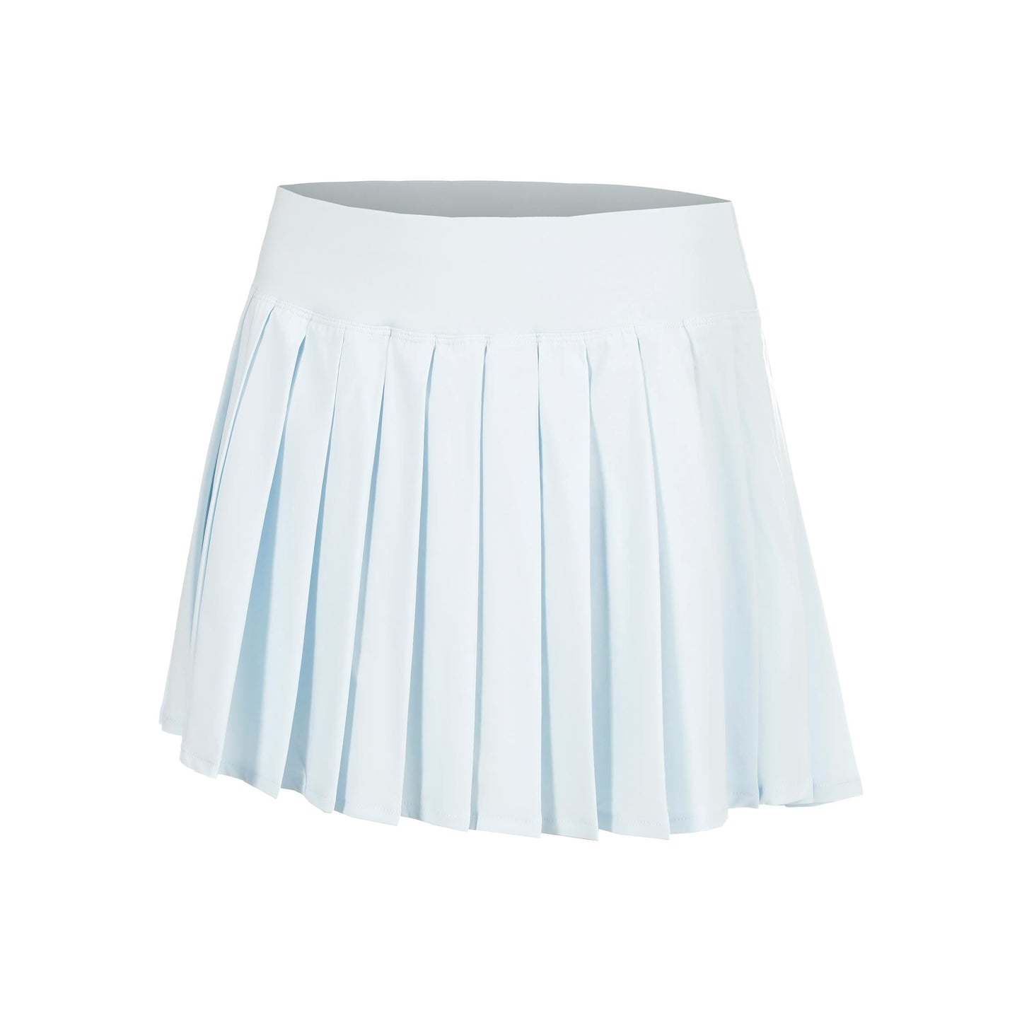 Quiet Please Memories Love Pleated Falda Chicas - azul claro