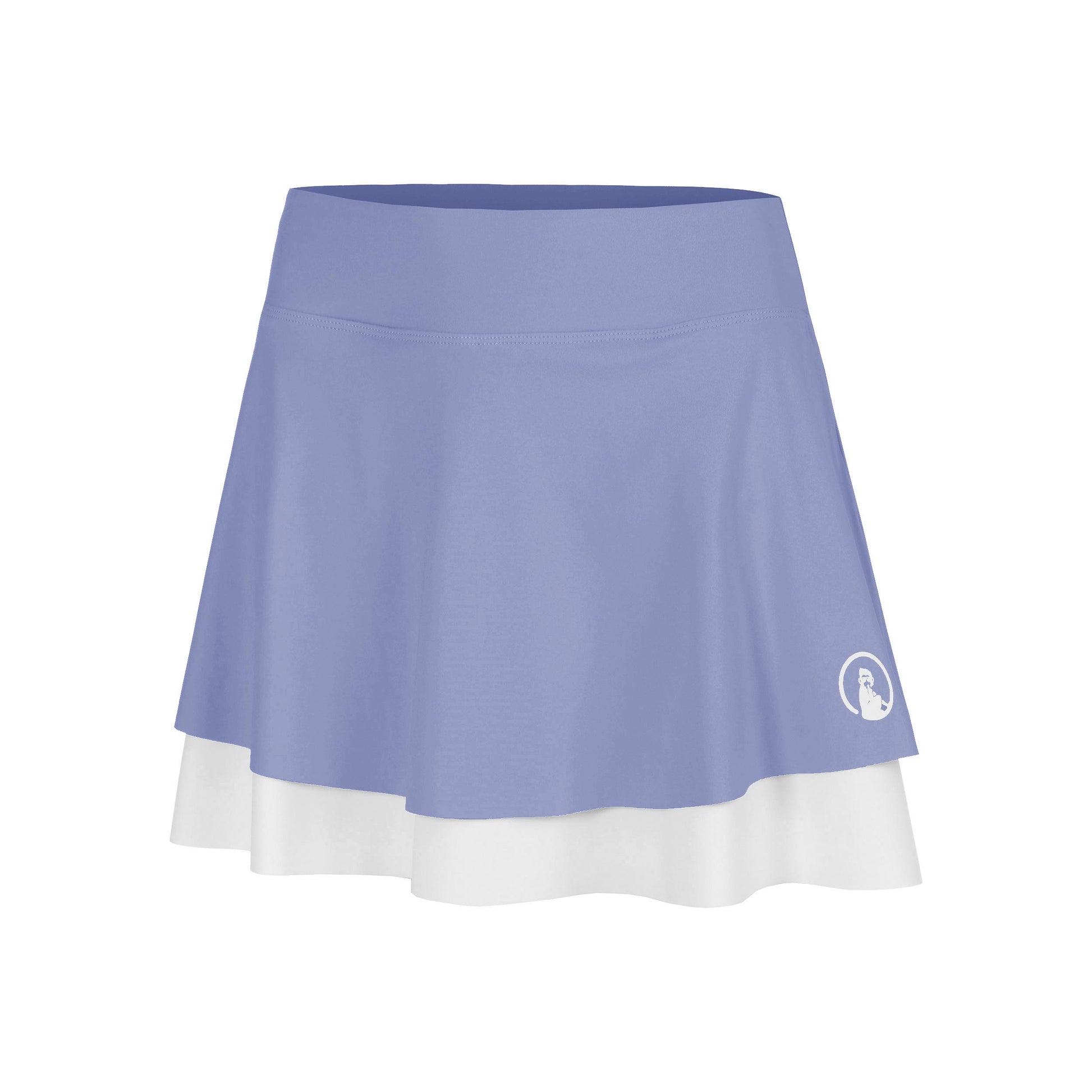 Quiet Please Glow Rally Falda Chicas - azul