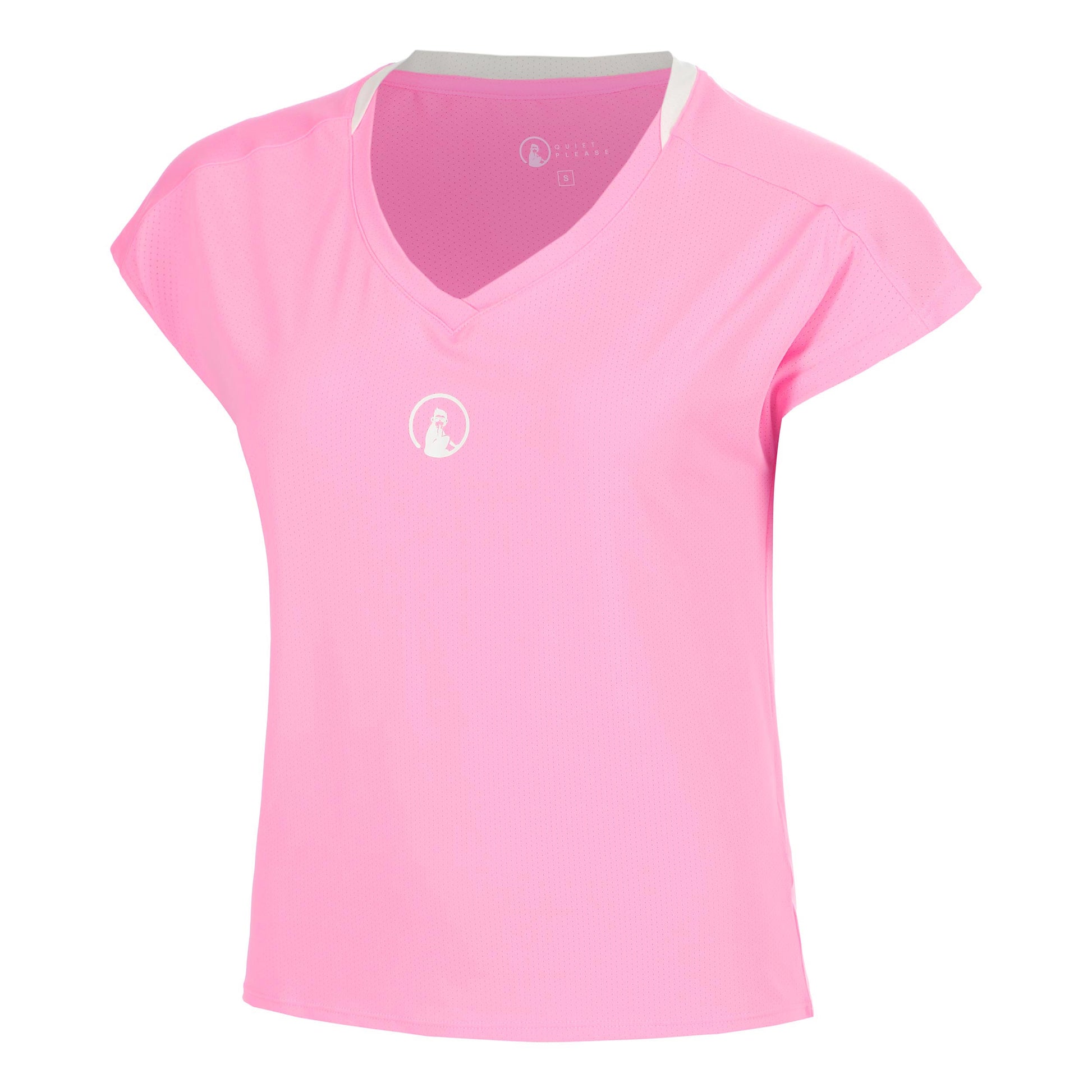 Quiet Please Memories Volley Camiseta de manga corta Mujeres - rosa