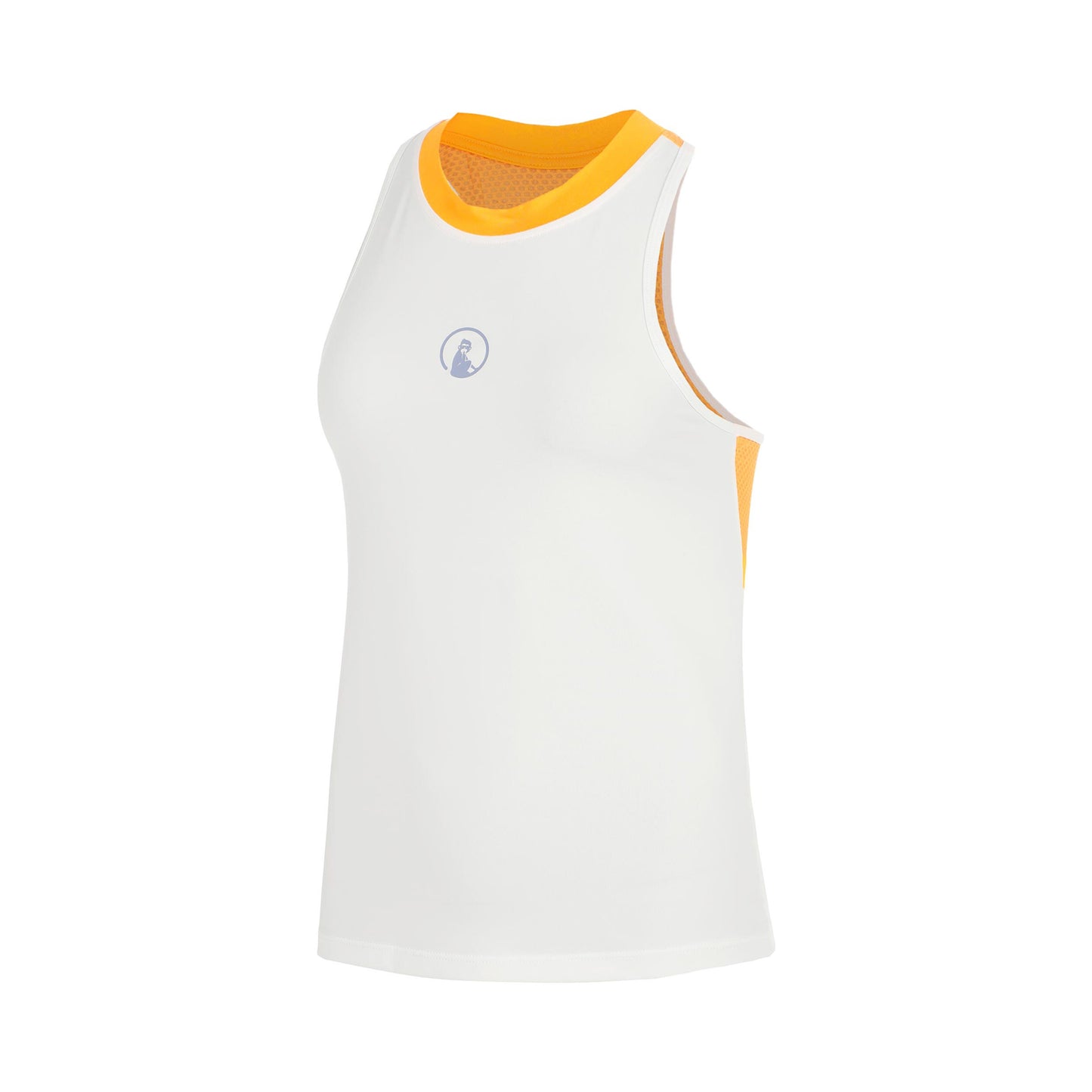 Quiet Please Glow Racerback 2.0 Camiseta de tirantes Chicas - crema