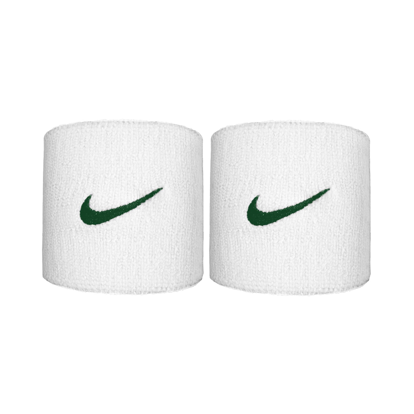 Nike Premier Cinta para sudor Pack de 2 corto - blanco, verde oscuro