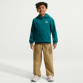 Club Fleece Sudadera con capucha Niños - color petróleo