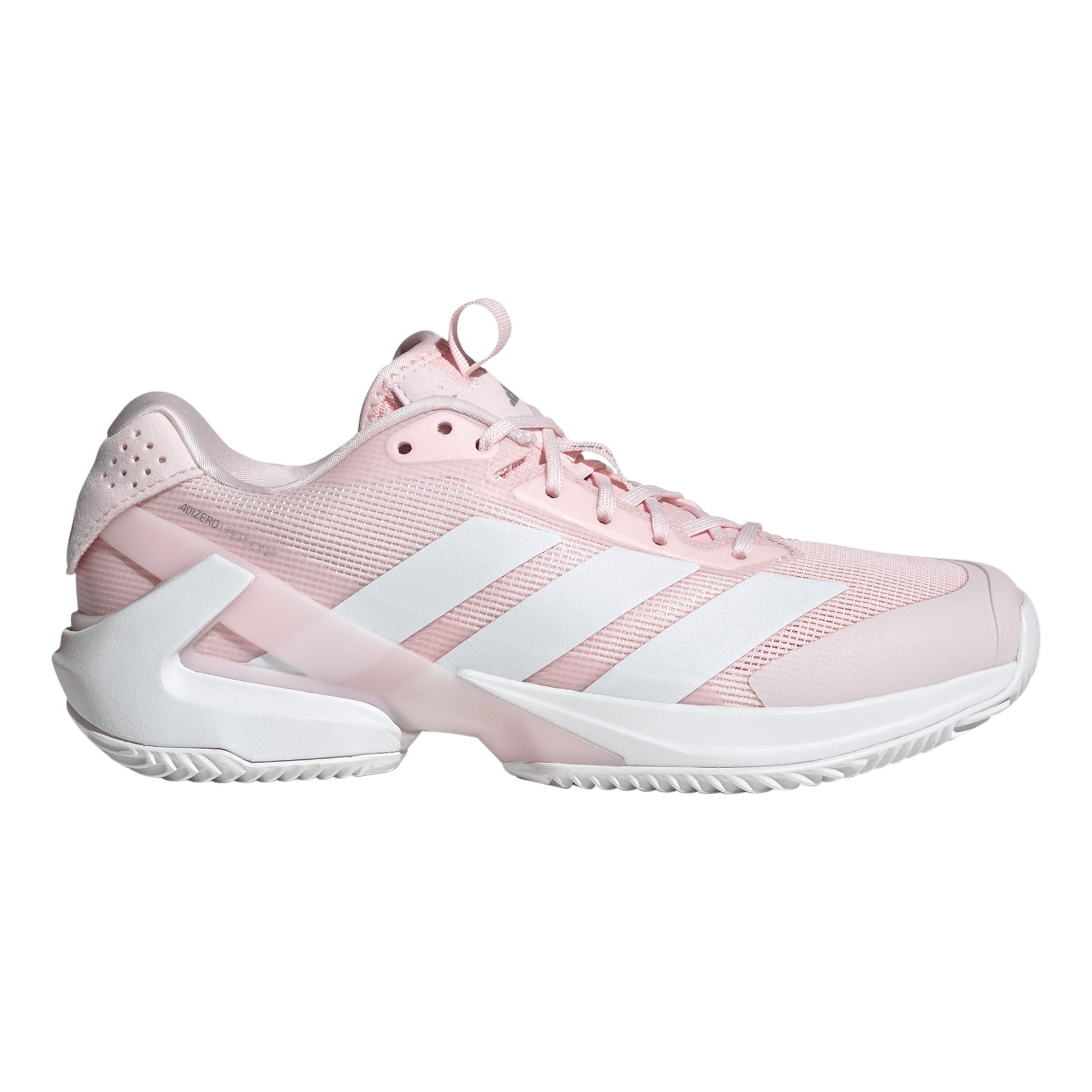 adidas adizero Ubersonic 5 Zapatilla tierra batida Mujeres - rosa pastel, blanco