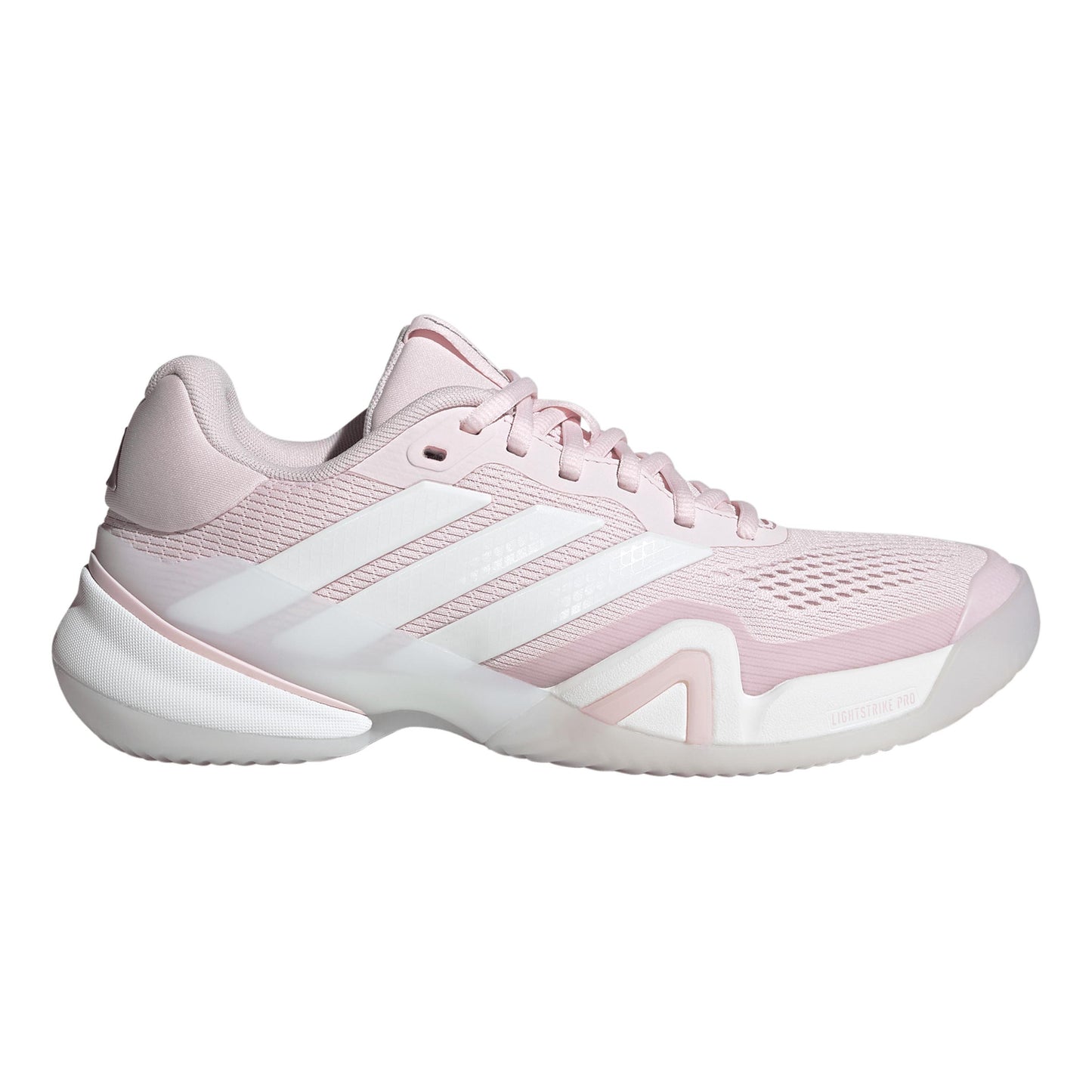 adidas Barricade 14 Zapatilla tierra batida Mujeres - rosa pastel, blanco