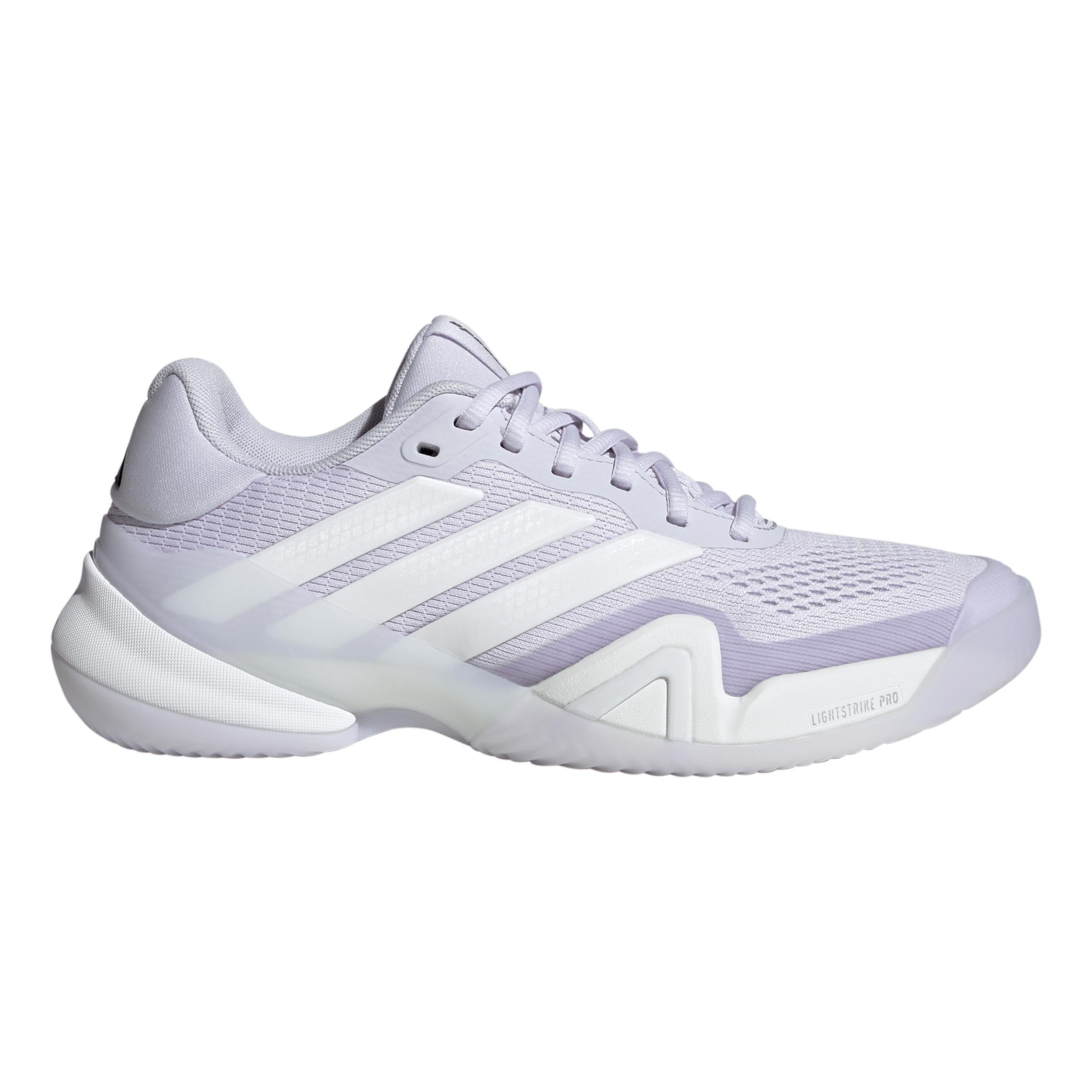 adidas Barricade 14 Zapatilla tierra batida Mujeres - lavanda, blanco
