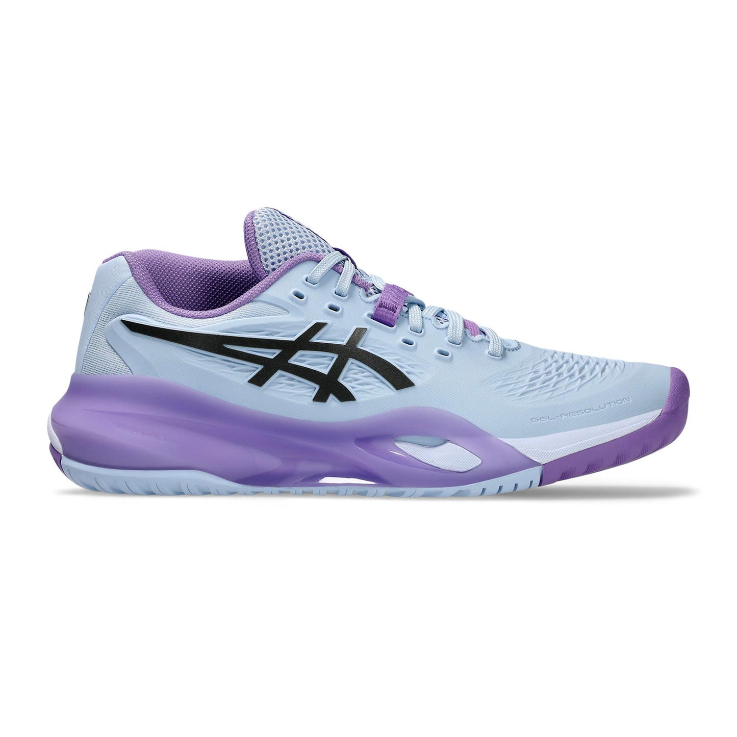 ASICS Gel-Resolution X Night Energy Zapatilla todas las superficies Mujeres - azul claro, morado
