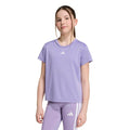 Essentials Training Camiseta de manga corta Niños - morado, blanco