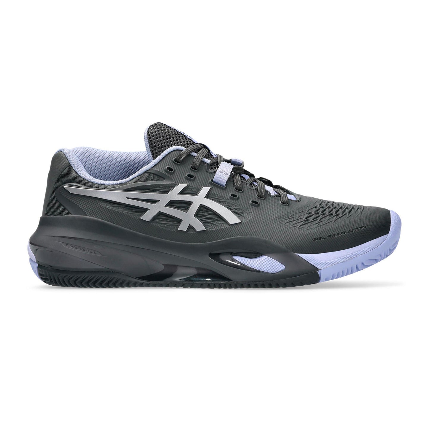 ASICS Gel-Resolution X Night Energy Zapatilla tierra batida Hombres - antracita, morado