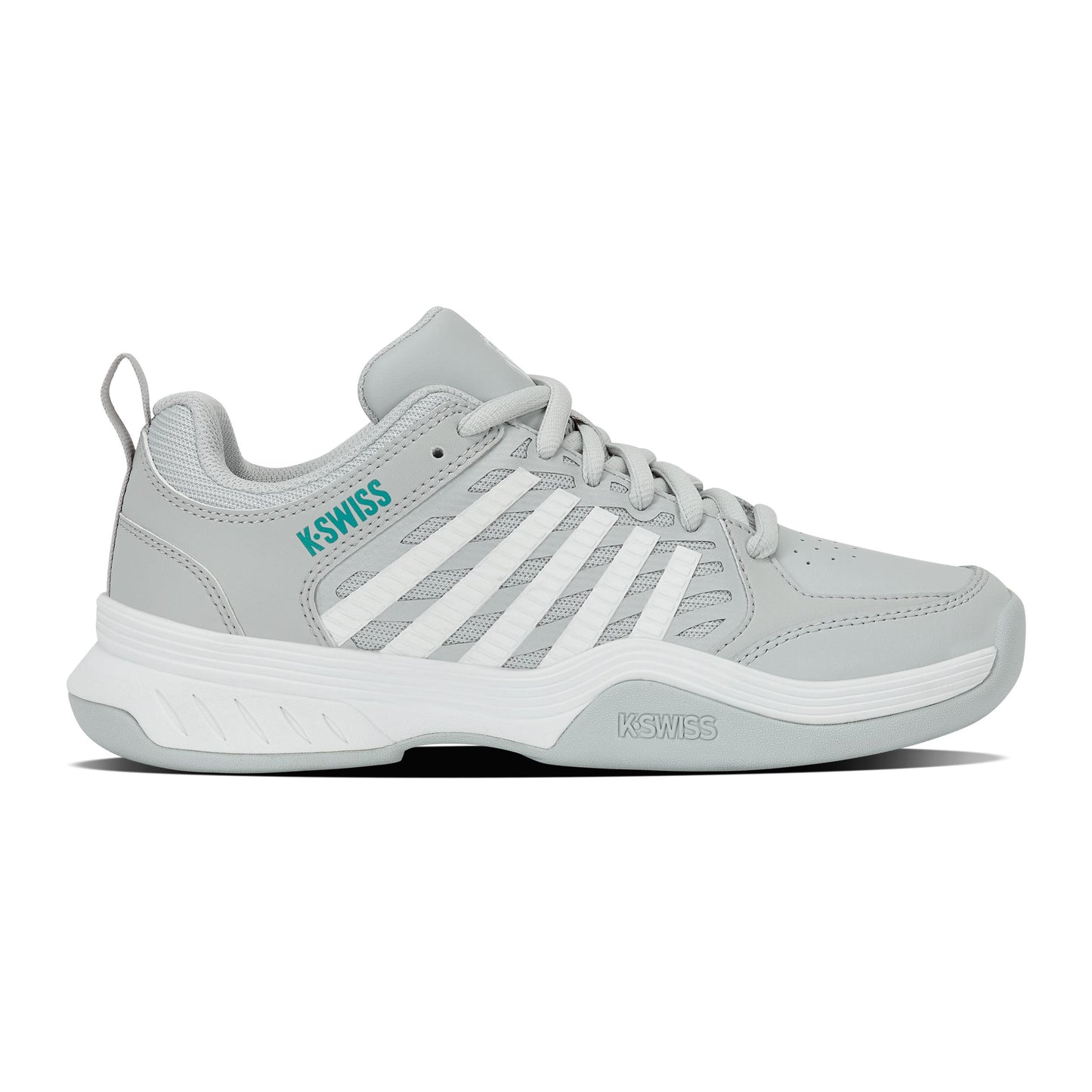 K-Swiss Court Express 2 Zapatilla para pista cubierta Mujeres - gris claro, blanco