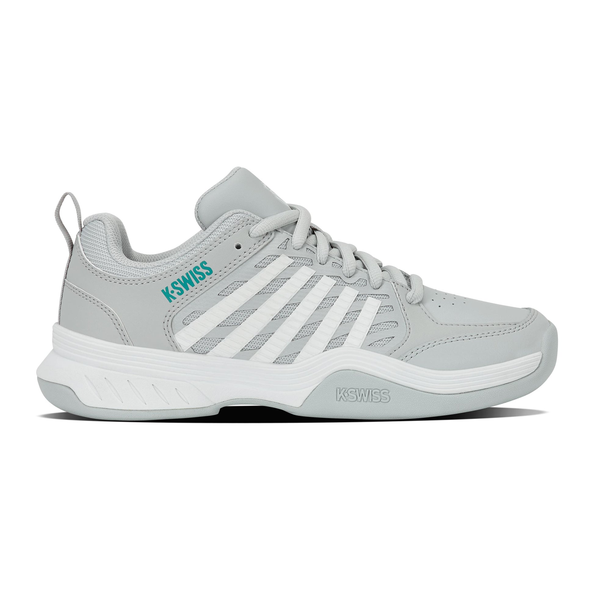 K-Swiss Court Express 2 Zapatilla para pista cubierta Mujeres - gris claro, blanco