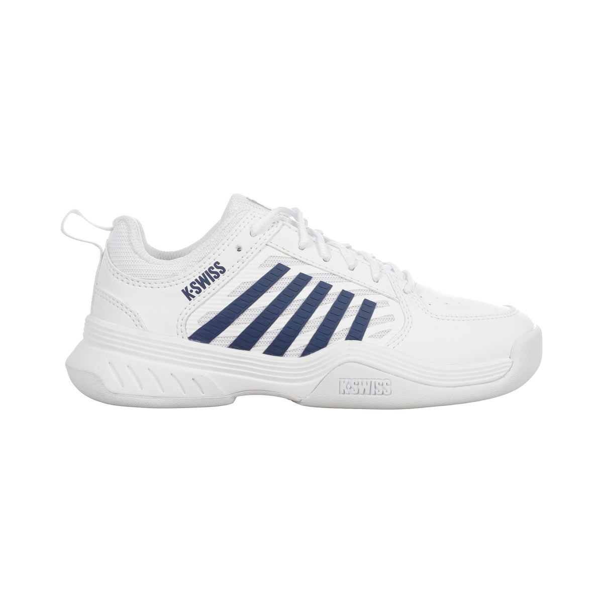 K-Swiss Court Express 2 Zapatilla para pista cubierta Niños - blanco, azul oscuro
