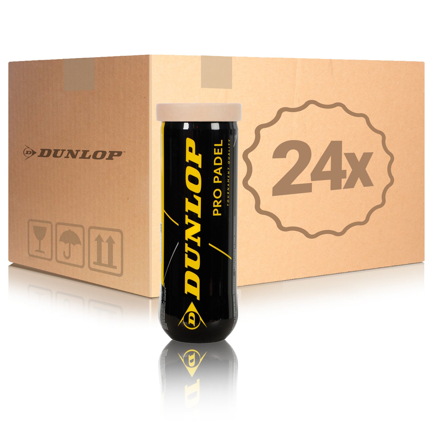 Dunlop 24 botes de 3 pelotas