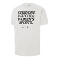 Everyone Watches Women's Sport Camiseta de manga corta Mujeres-beige