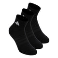 Essentials Ankle 3P Calcetines de tenis - Pack de 3 Unisex-negro