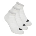 Essentials Low 3P Calcetines de tenis - Pack de 3 Unisex-blanco, negro