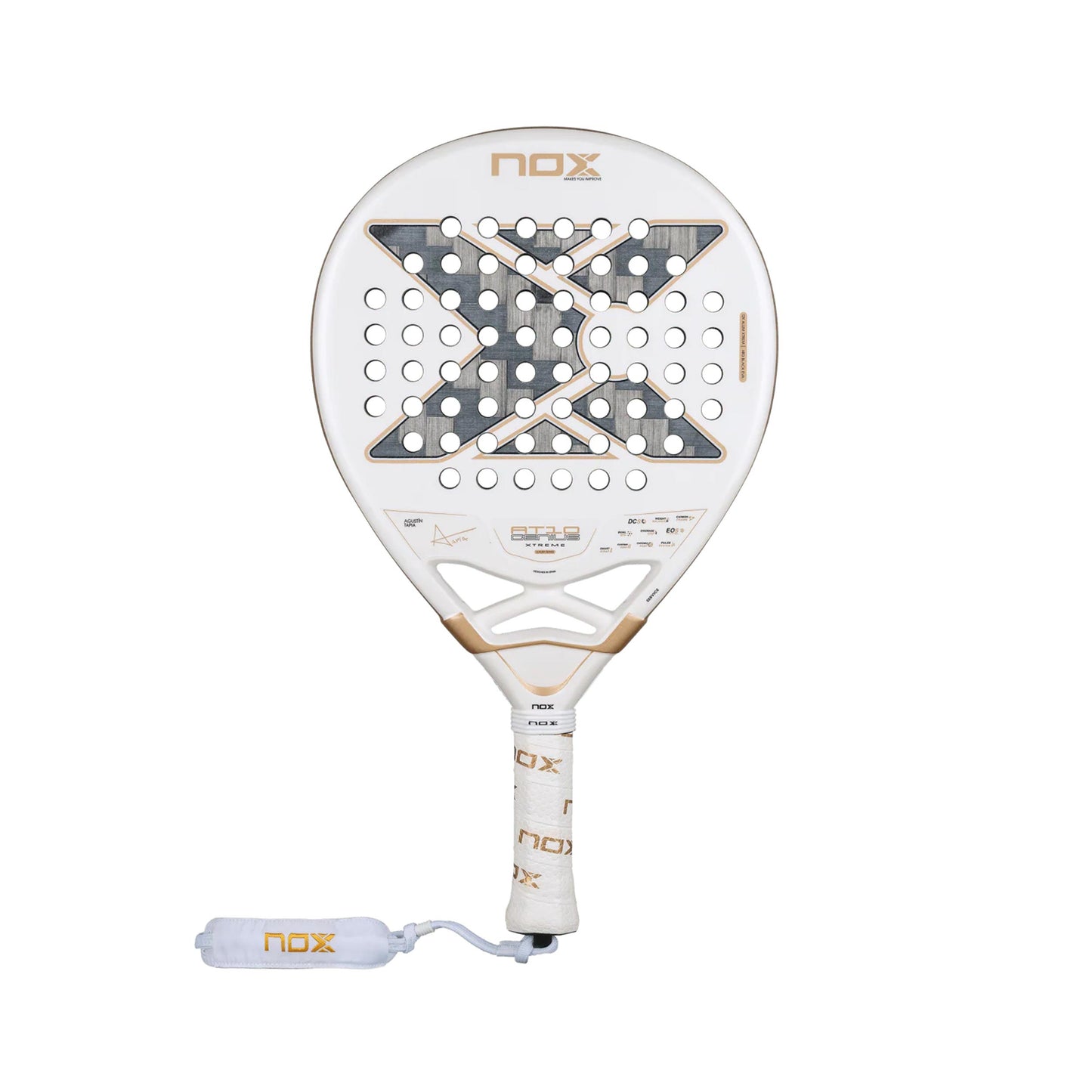 NOX AT10 Genius 12K Xtreme Pala de pádel Raquetas de test
